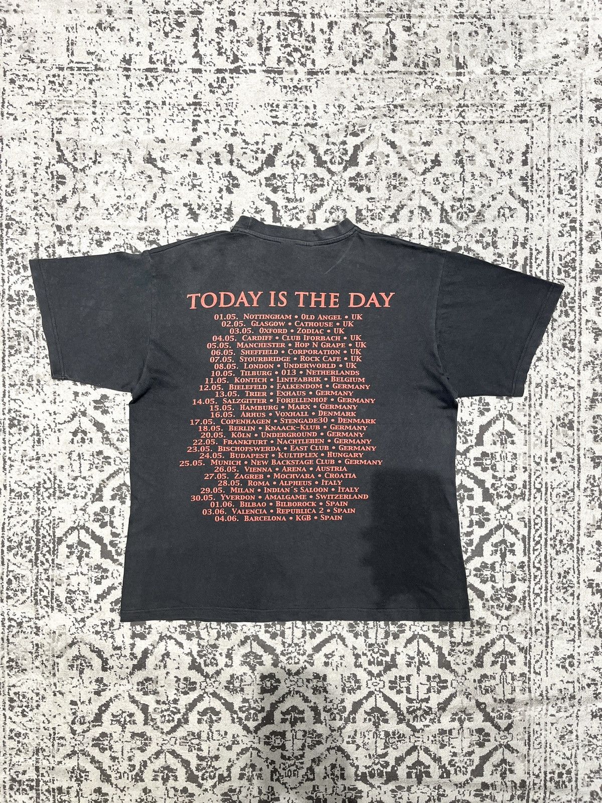 Vintage Vintage 00’s Today Is The Day Euro Tour Size US XL / EU 56 / 4 - 4 Thumbnail