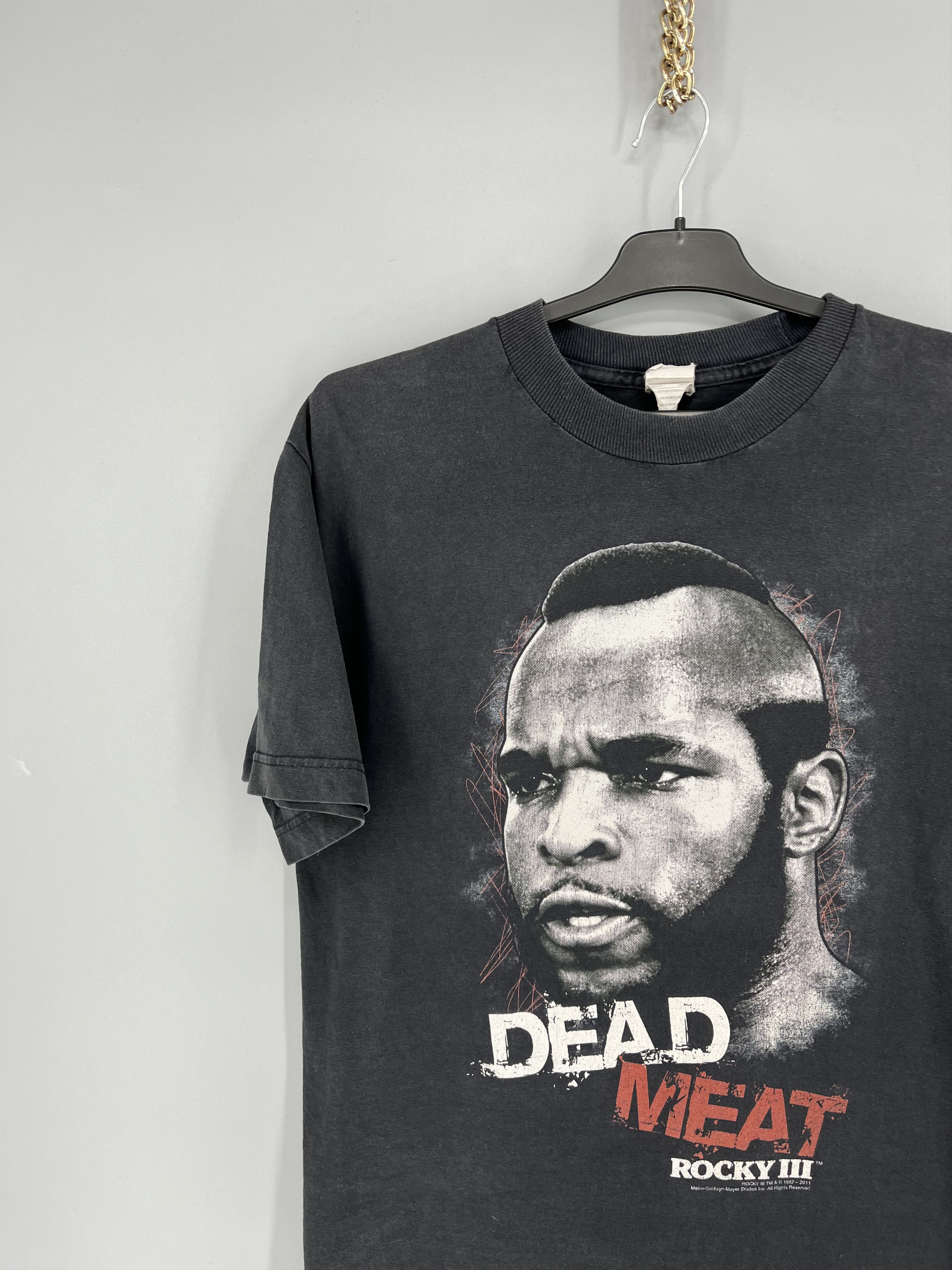 Vintage Rocky III Dead Meat T Shirt Mens Licensed Boxing Movie Tee Size US M / EU 48-50 / 2 - 4 Thumbnail