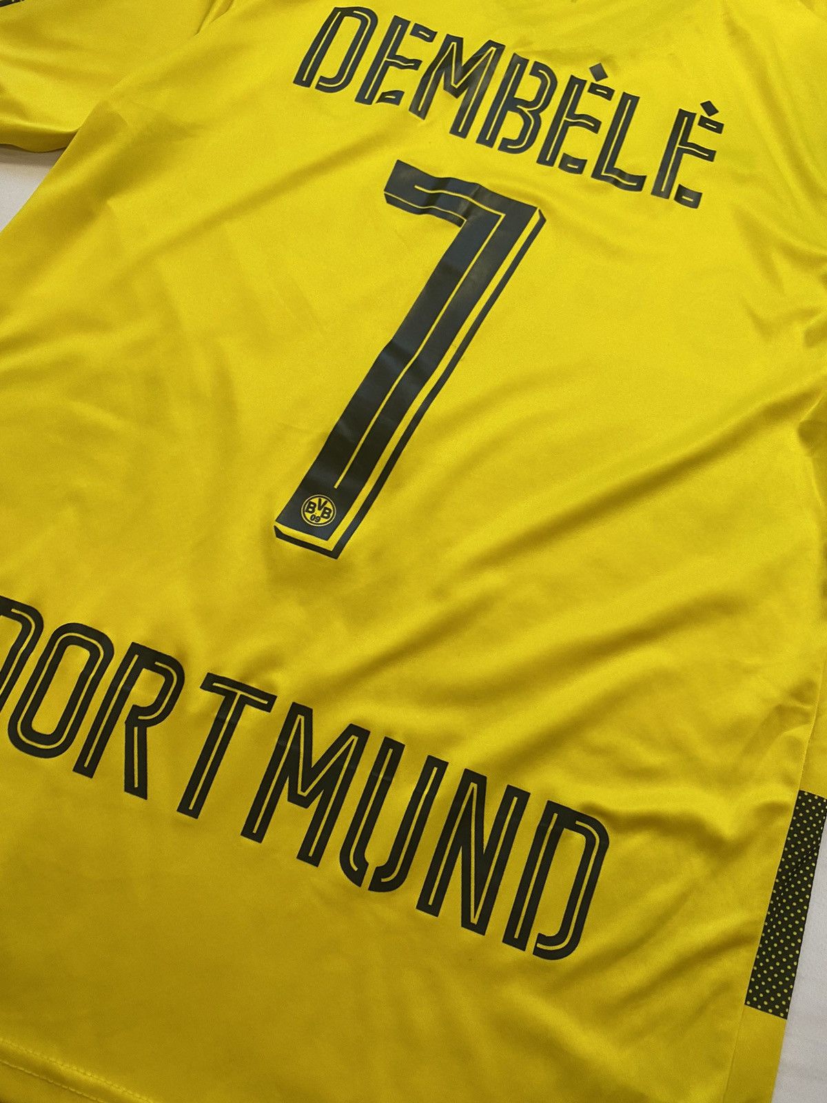 Puma × Vintage Puma Borussia Dortumd 2017/18 home Dembele y2k t shirt Size US S / EU 44-46 / 1 - 9 Thumbnail