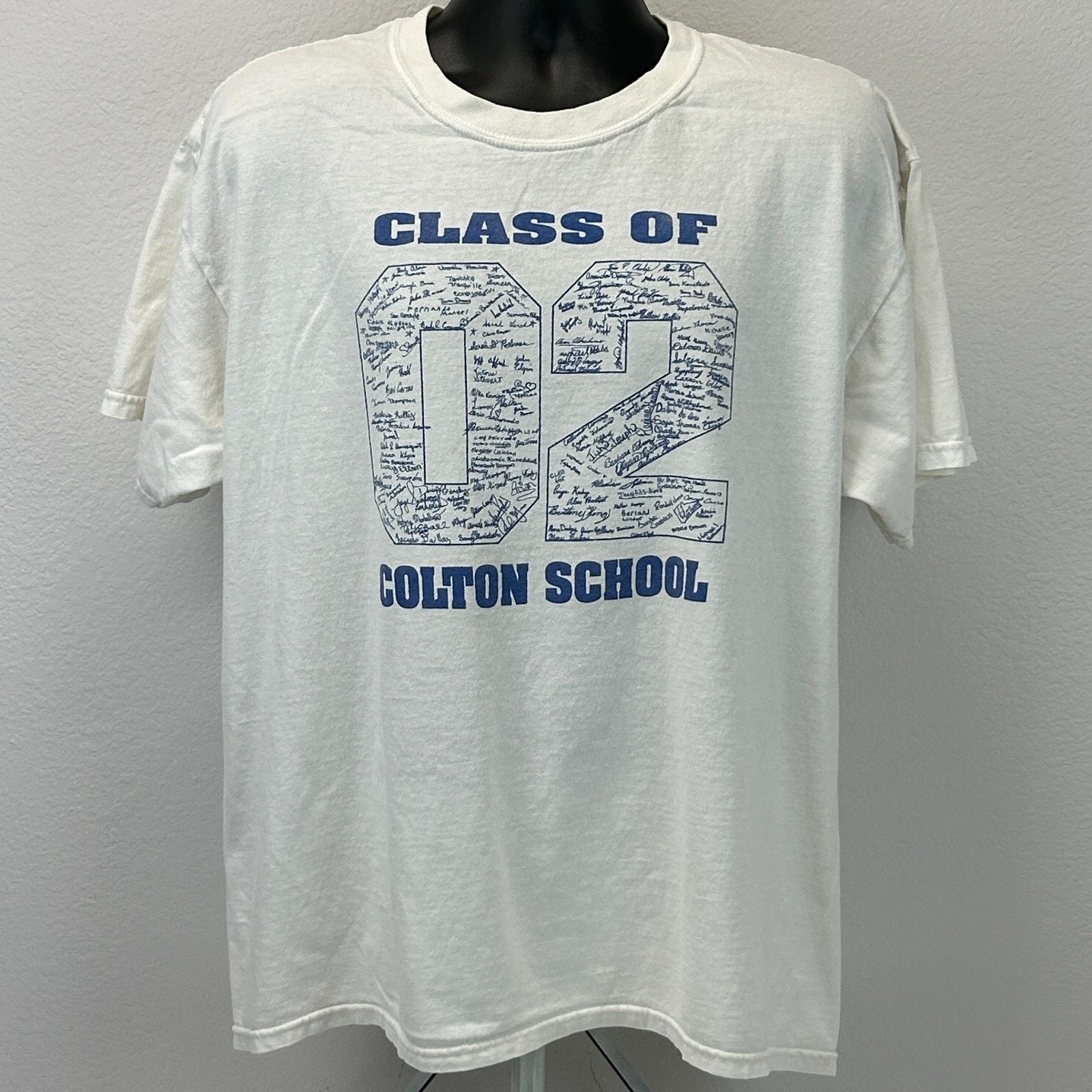 Gildan Vintage Y2Ks 2002 Colton High School T Shirt XL X-Large Size US XL / EU 56 / 4 - 2 Thumbnail