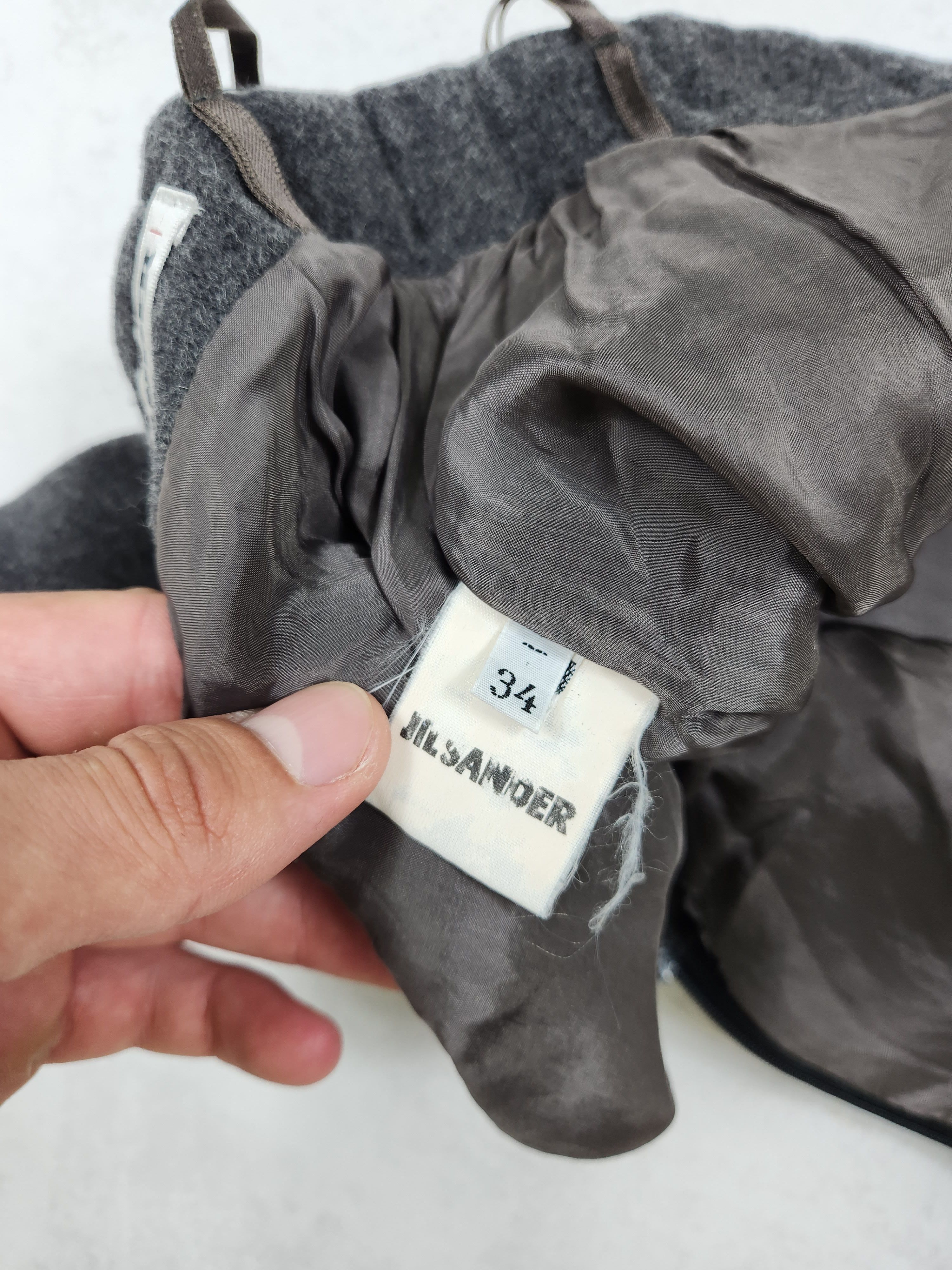 Jil Sander Vintage Jil Sander + wool Skirt Size 25" / US 0 / IT 36 - 6 Thumbnail