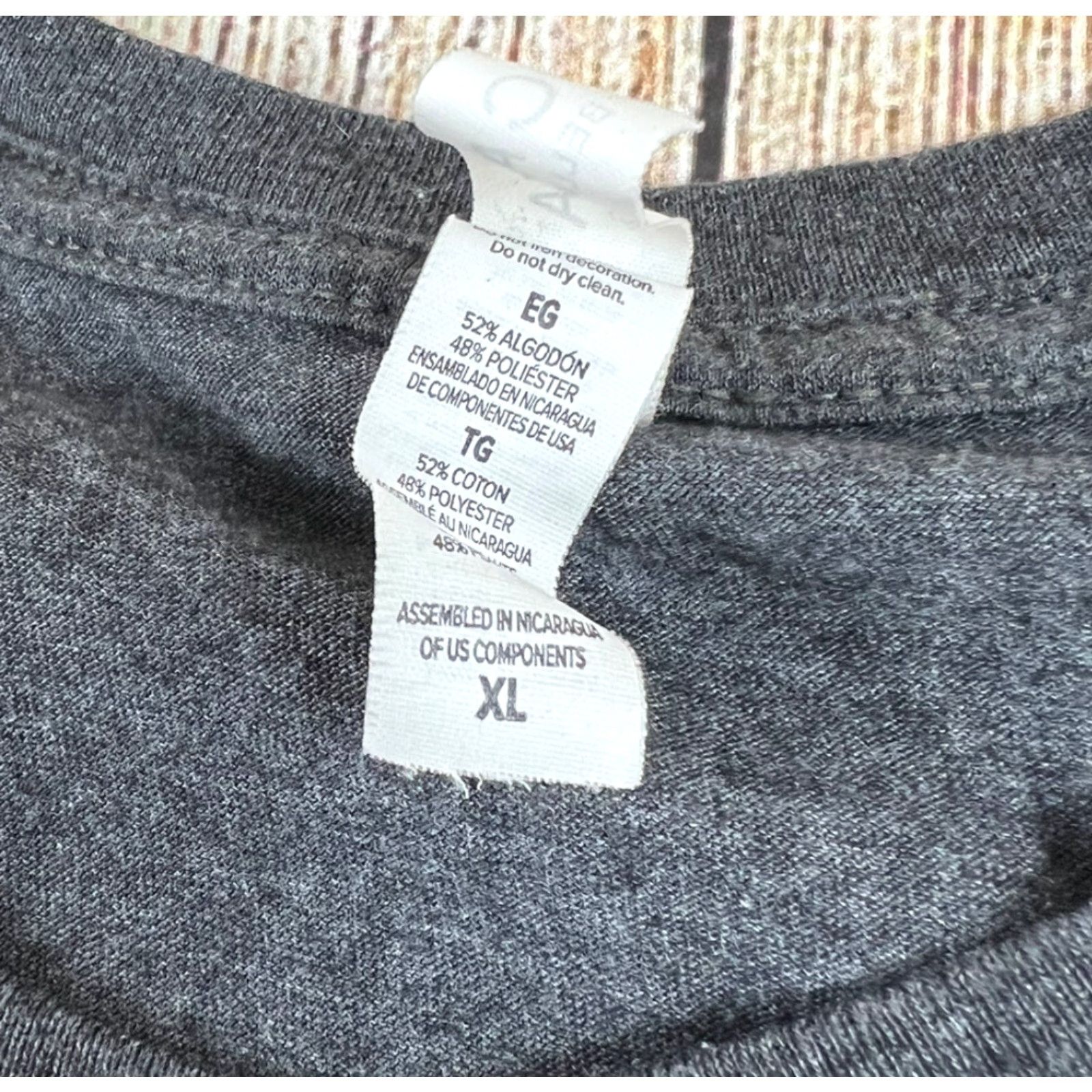 Vintage Joy FM Christian Radio T-Shirt Grey XL Men Crew Neck Music Faith Community 99.1 Size XL / US 12-14 / IT 48-50 - 3 Thumbnail