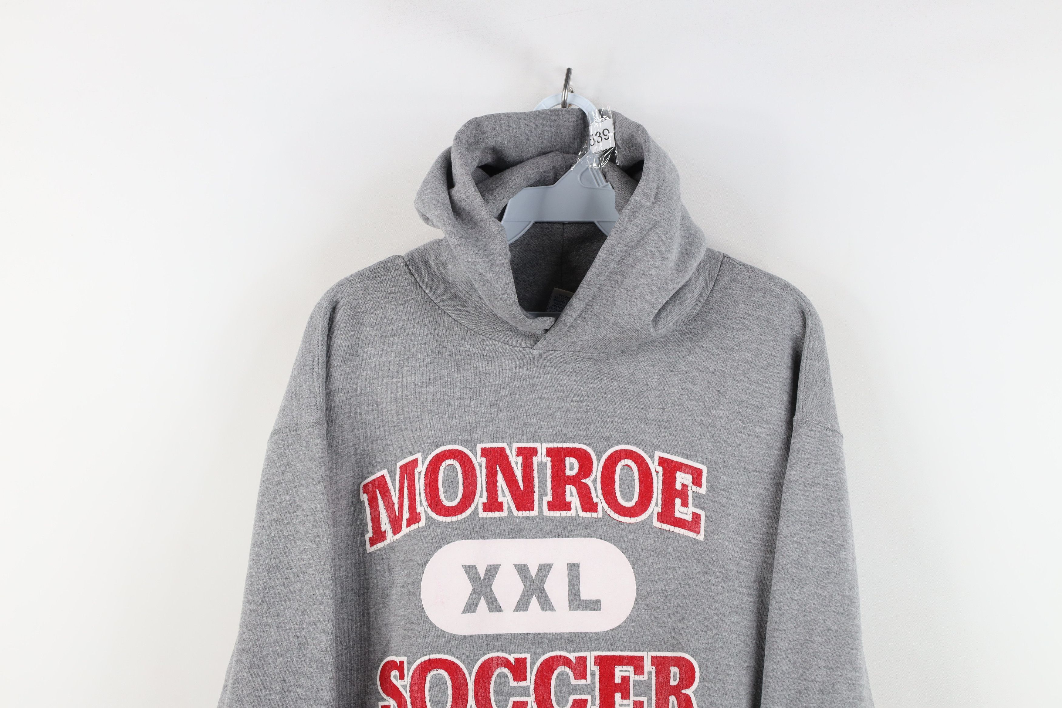 Russell Athletic Vintage 90s Russell Athletic Soccer Hoodie Sweatshirt USA Size US L / EU 52-54 / 3 - 2 Thumbnail