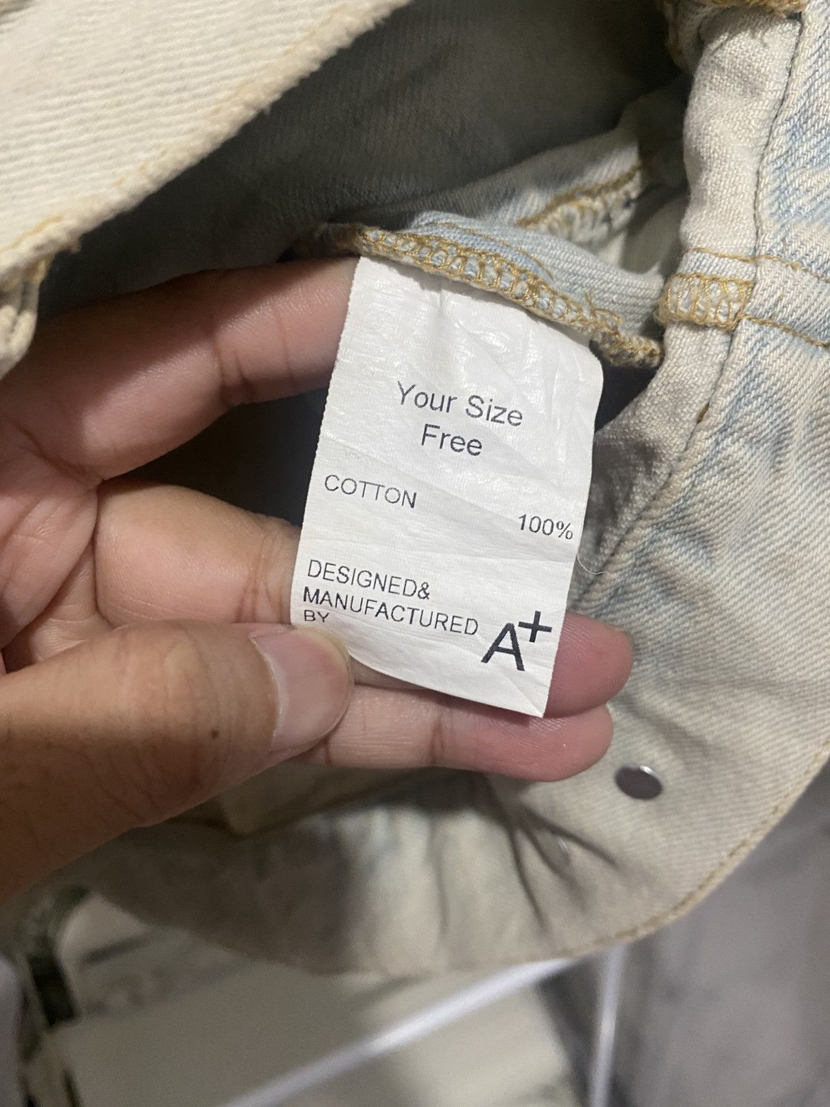 GOSTAR DE FUGA A+ Japanese Trucker Denim Jacket Fuga GOA TornadoMart Size US XL / EU 56 / 4 - 8 Thumbnail