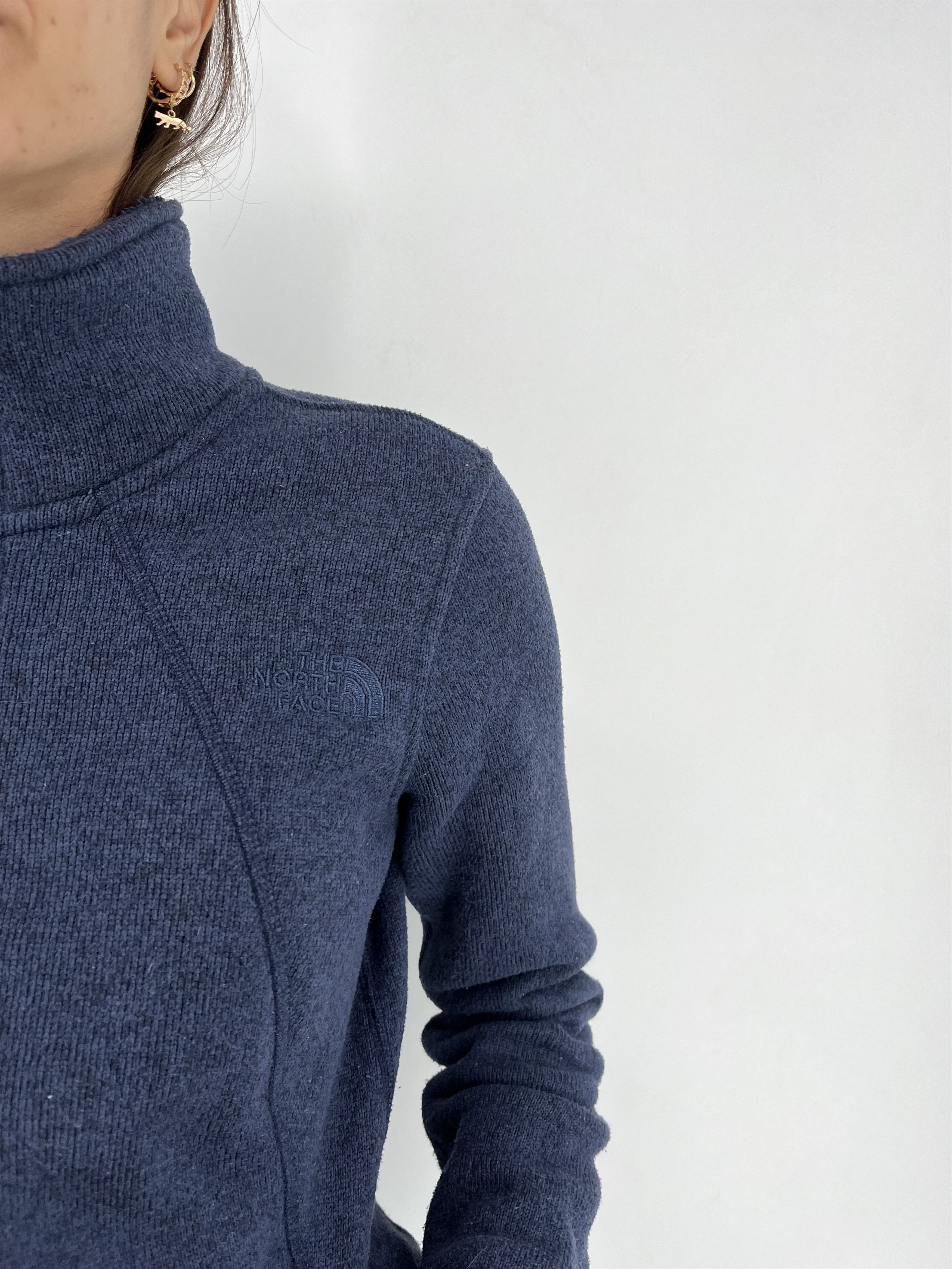 The North Face × Vintage The North Face Womens Quarter Zip Fleece Size S Size S / US 4 / IT 40 - 5 Thumbnail