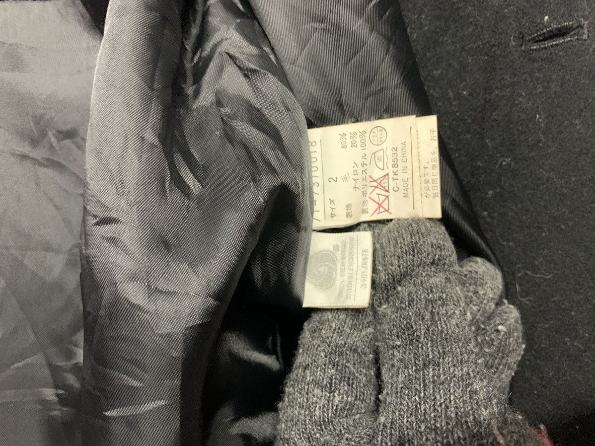 Designer × Japanese Brand × Yohji Yamamoto Binicocchi X Ined Yohji Yamamoto Wool Long Jacket Size S / US 4 / IT 40 - 8 Thumbnail