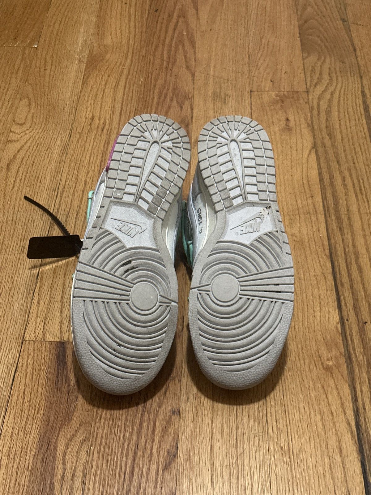 Nike × Off-White Nike x Off-White x Dunk Low Size US 9 / EU 42 - 5 Thumbnail