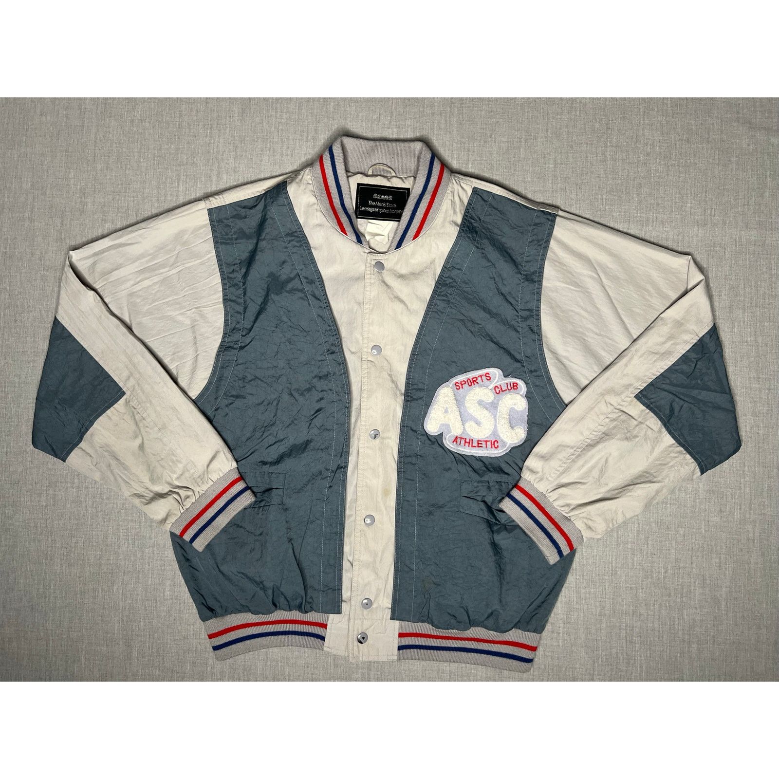 Sears × Vintage Vintage 80s Sears Athletic Sports Club Bomber Jacket Large Size US L / EU 52-54 / 3 - 1 Thumbnail