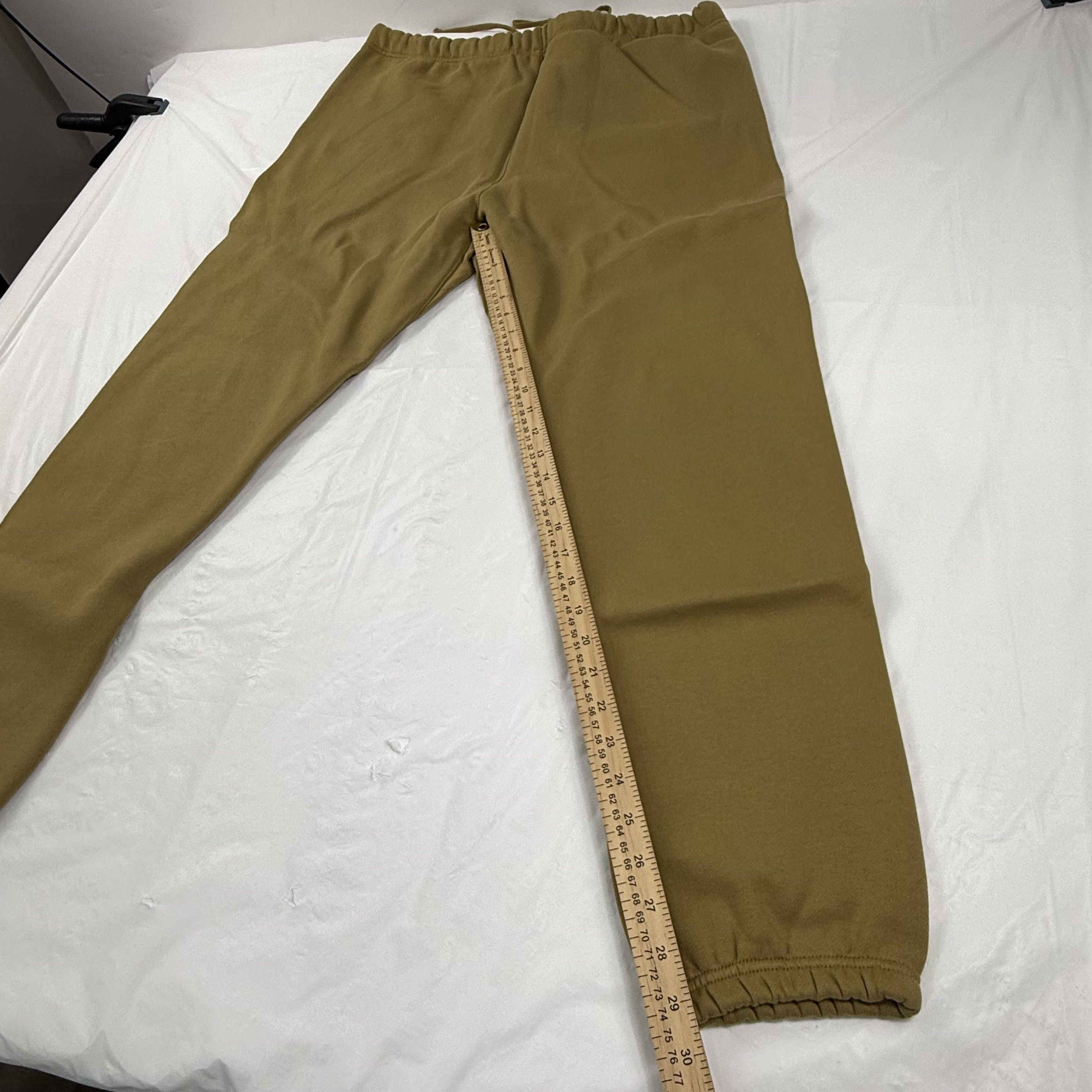 Essentials Fear of God Essentials Sweatpants Harvest Gold Tan Fleece Size US 36 / EU 52 - 5 Thumbnail