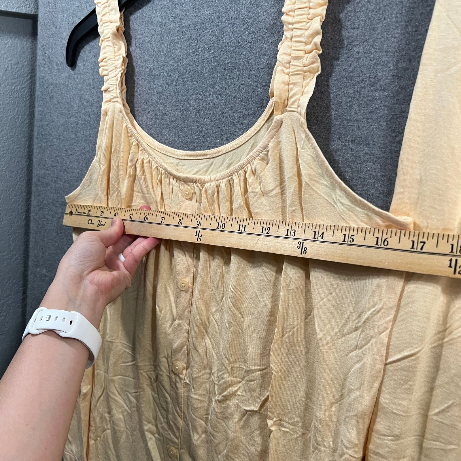Other AnyBody Ruffle Tank and Cropped Pant Butter Yellow Medium Size M / US 6-8 / IT 42-44 - 8 Thumbnail