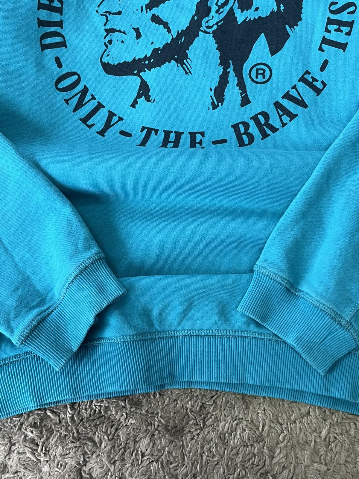 Diesel Vintage Hoodie Japanese Brand Diesel Size US XXL / EU 58 / 5 - 7 Thumbnail