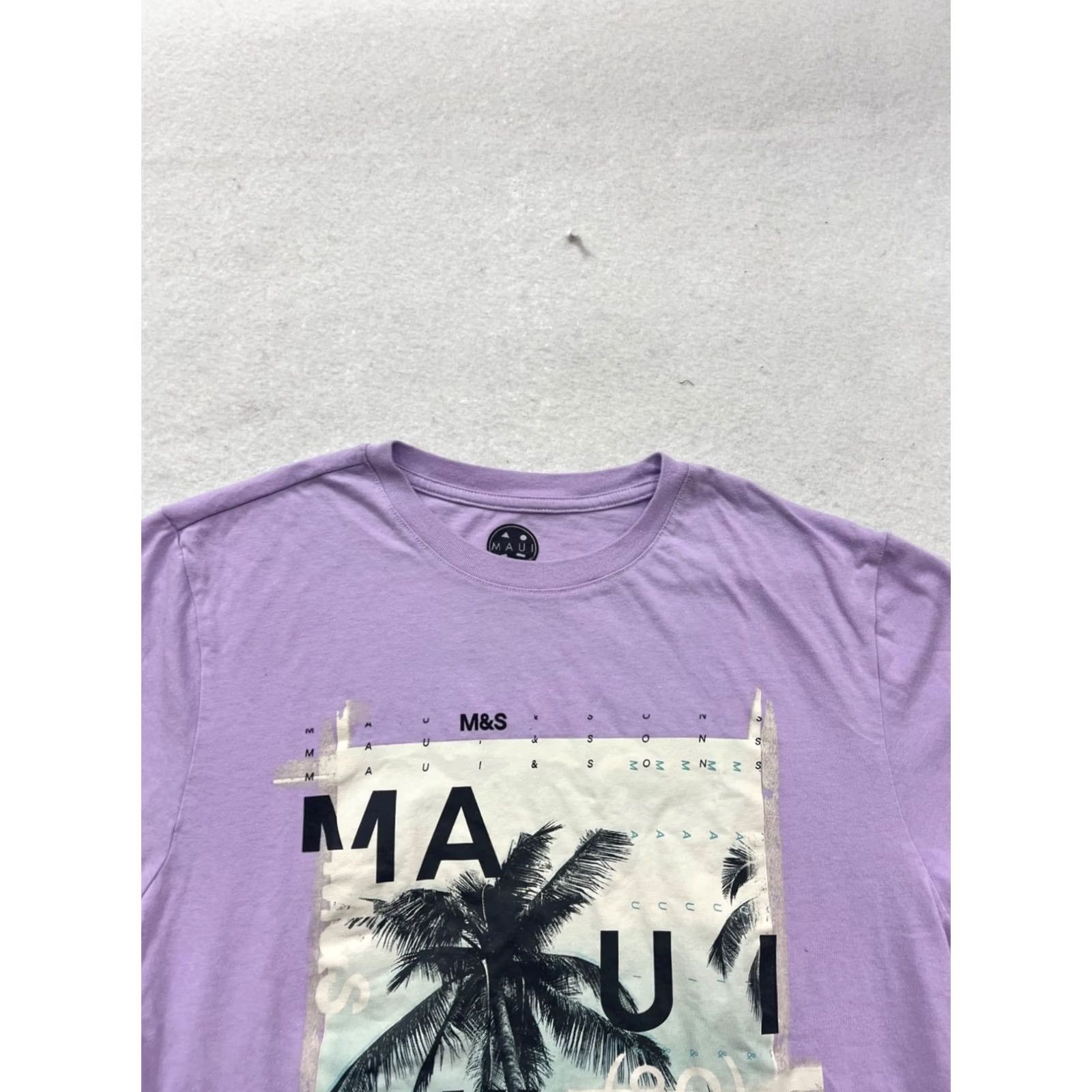 Vintage Maui & Sons Lavender Graphic T-Shirt L Unisex Adults Short Sleeve Large #217A Size US L / EU 52-54 / 3 - 5 Thumbnail