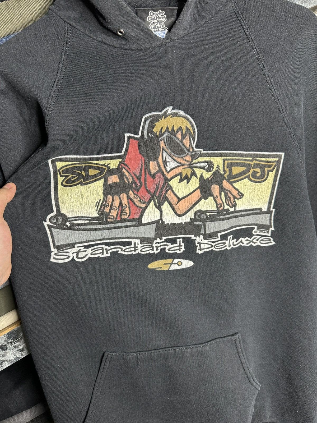 Other Standard Deluxe Vintage 90s DJ Rave Graphic Archival Hoodie Size US L / EU 52-54 / 3 - 3 Thumbnail