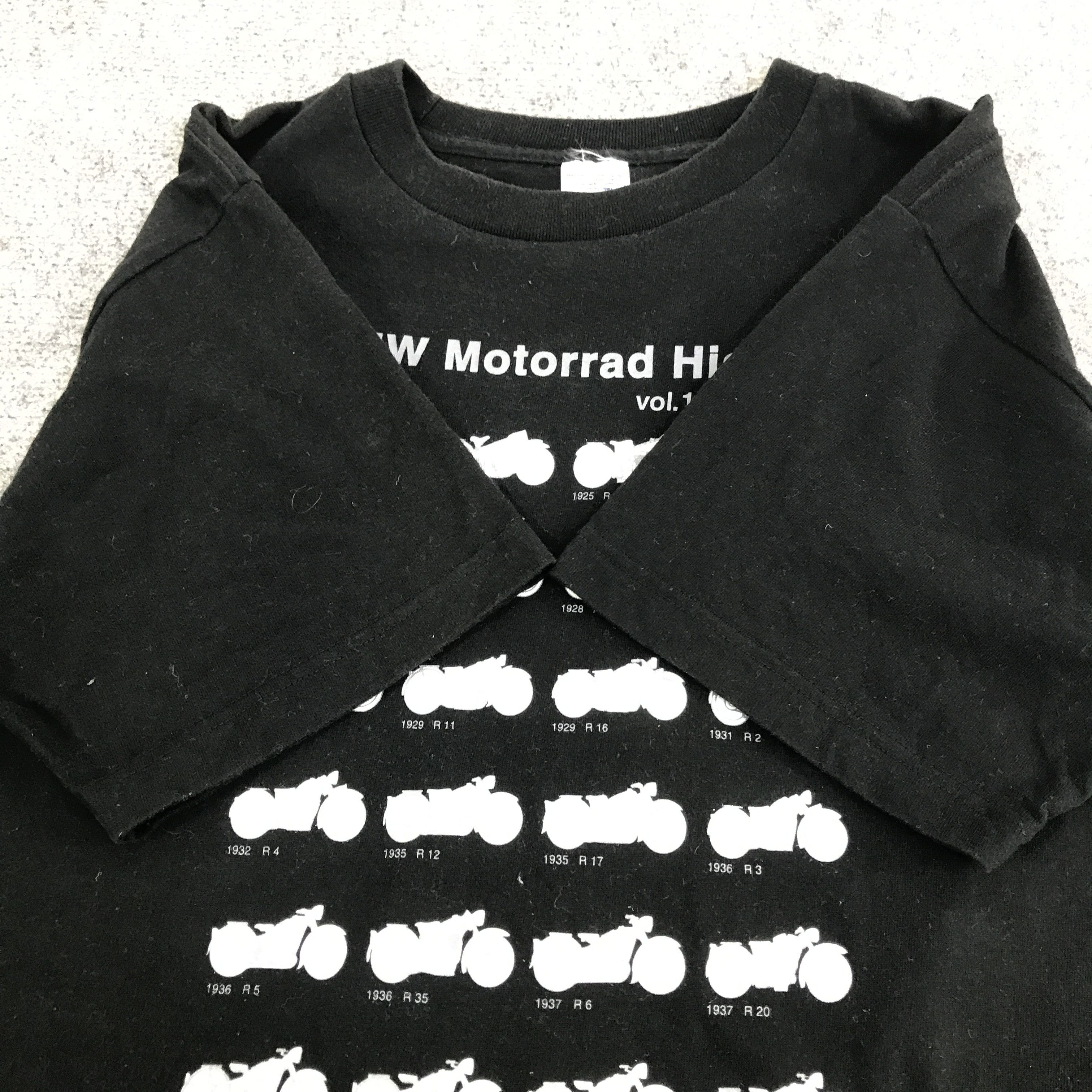 Japanese Brand bmw motorrad history design motor t-shirt K117B7 Size US L / EU 52-54 / 3 - 6 Thumbnail
