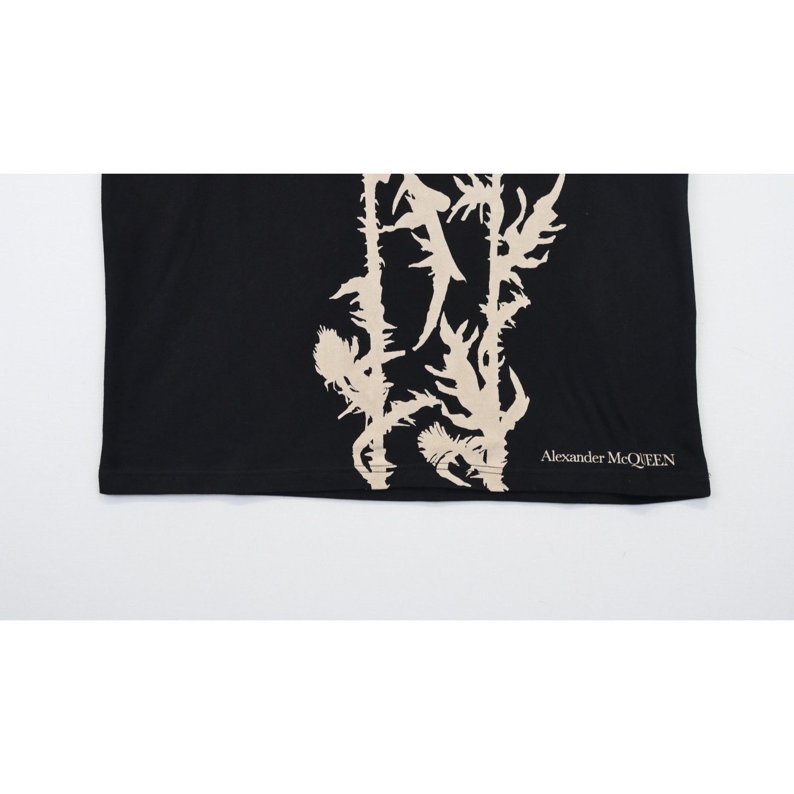 Alexander McQueen o1rshd1 ***Defective / T-shirt in Black Size US S / EU 44-46 / 1 - 2 Thumbnail
