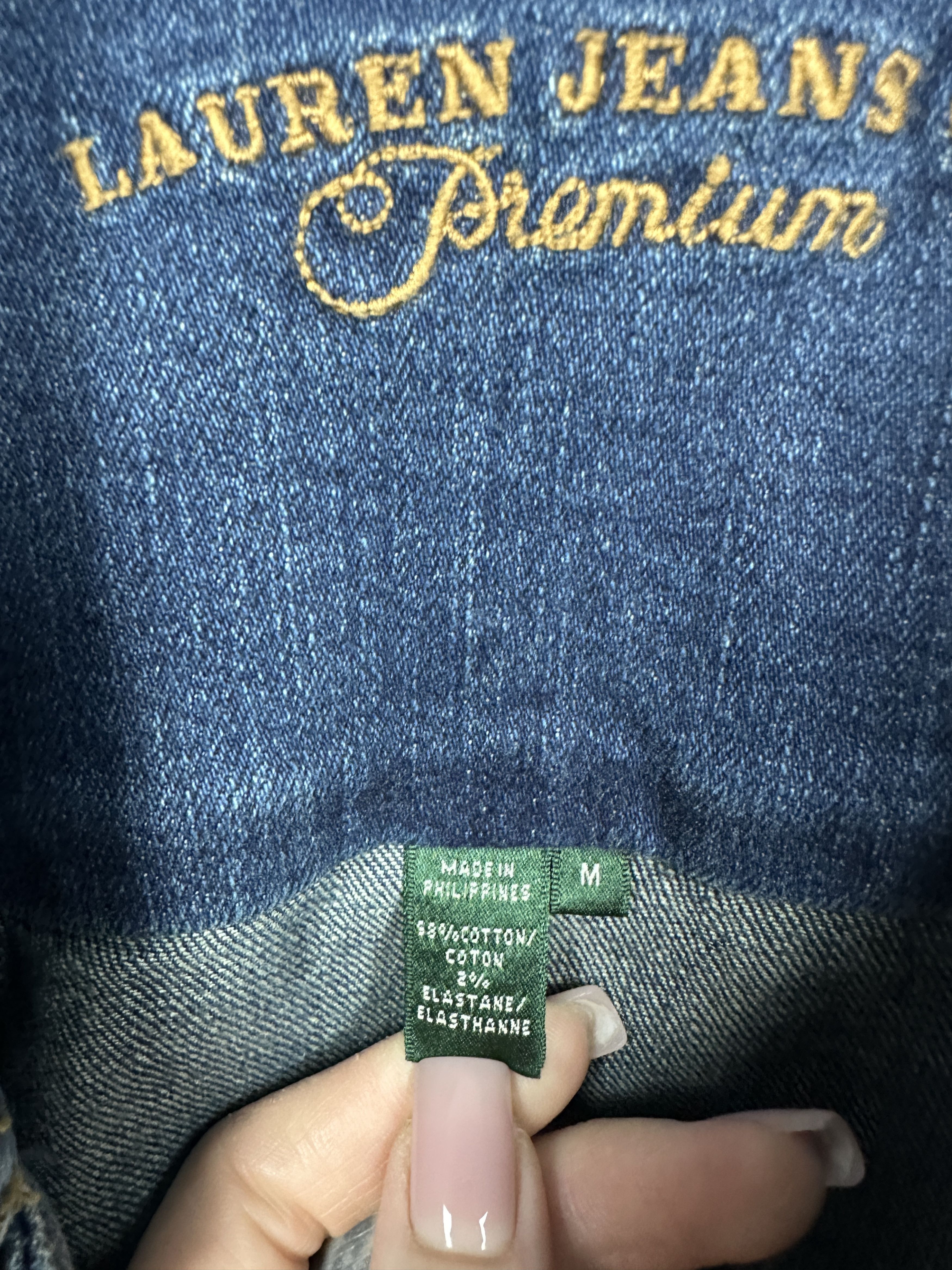 Polo Ralph Lauren Polo Ralph Lauren Vintage Womens Denim Jacket Size M / US 6-8 / IT 42-44 - 6 Thumbnail
