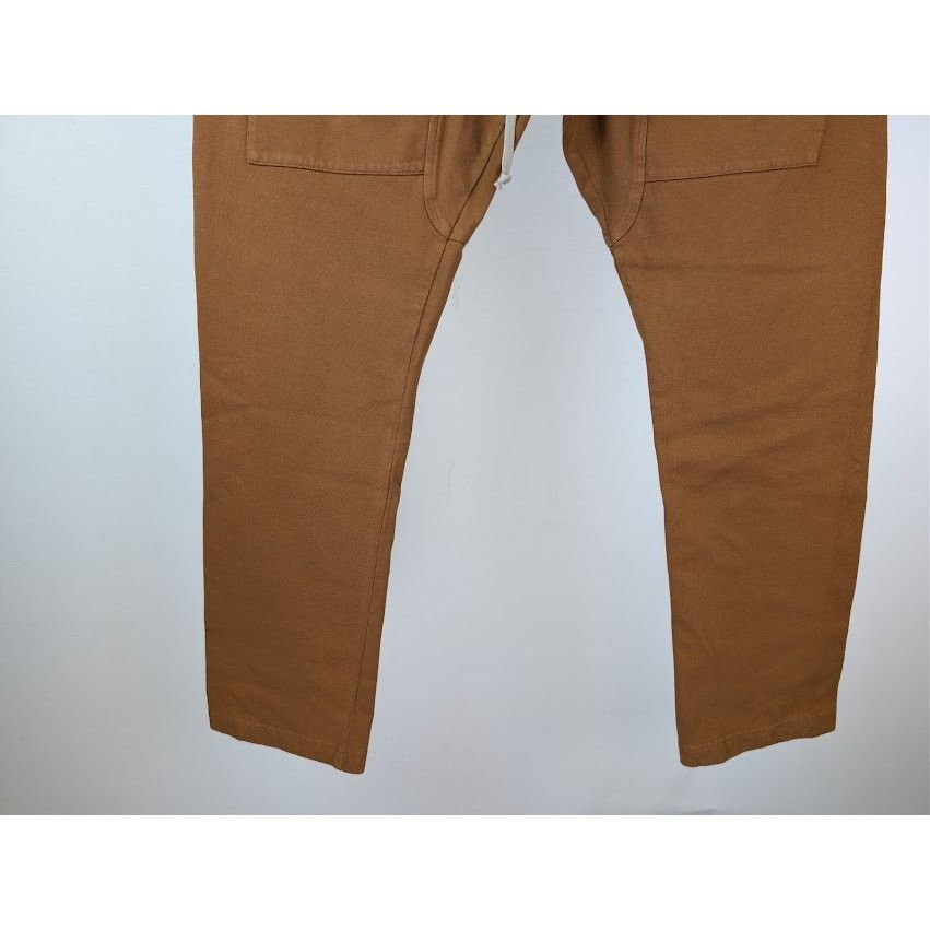 Rick Owens Drkshdw o1rshd1 Creatch Cargo Drawstring Pants in Orange Size US 34 / EU 50 - 4 Thumbnail