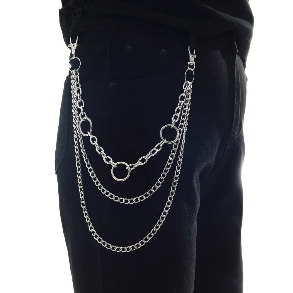 Jewelry Three-Layered Wallet Waist Pants Key Chain Size ONE SIZE - 1 Thumbnail