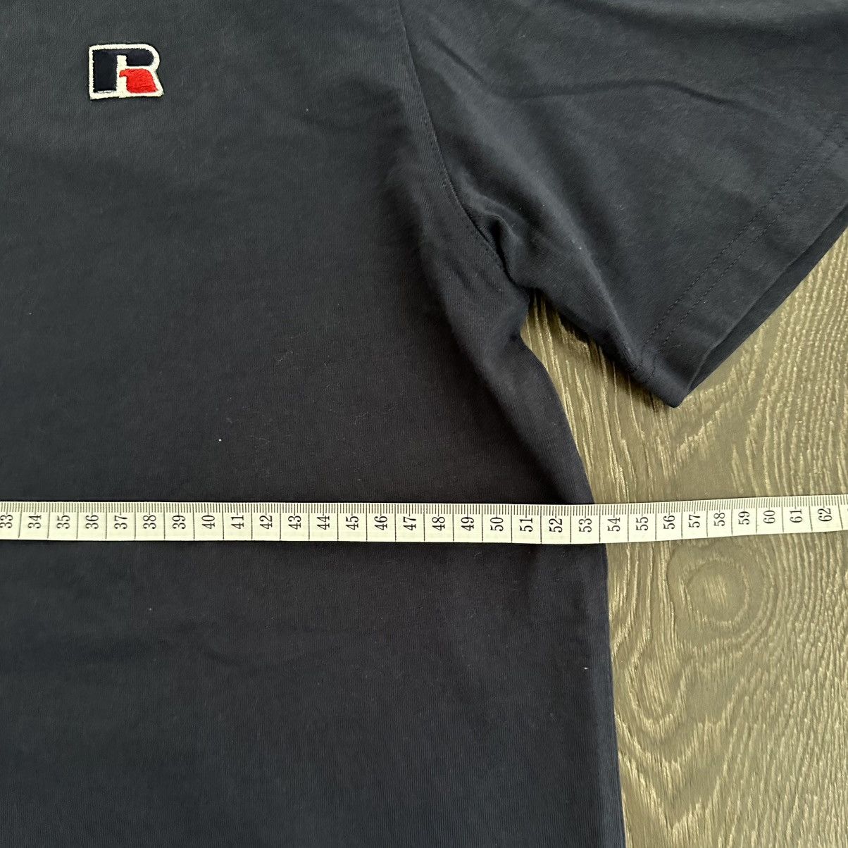 Russell Athletic Russell Athletic Navy Blue Pro Cotton Tshirt Size L Size US L / EU 52-54 / 3 - 4 Thumbnail