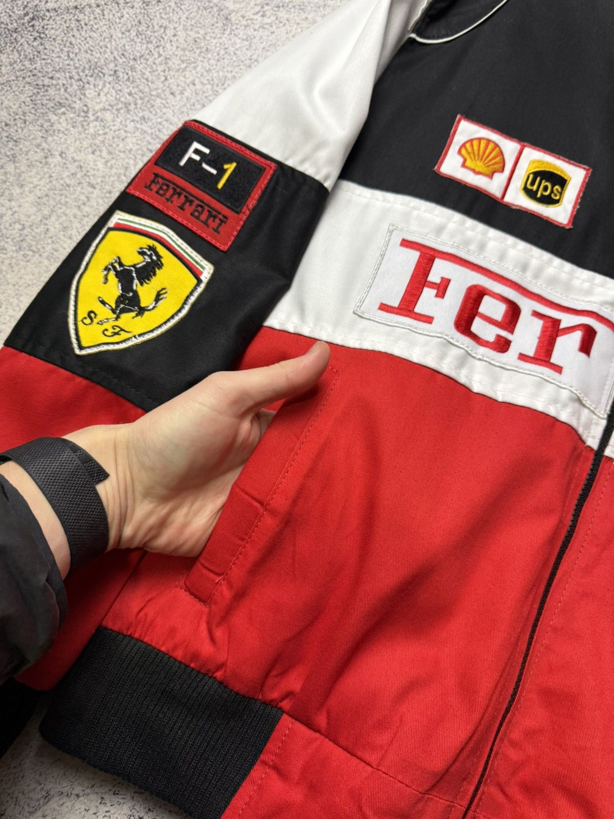 Ferrari Vintage Ferrari Jacket Marlboro Size M Size US M / EU 48-50 / 2 - 10 Thumbnail