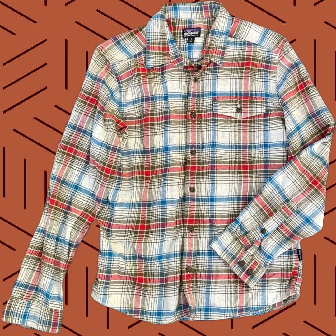 Patagonia Men's Lightweight Fjord Flannel Shirt Size S Size US S / EU 44-46 / 1 - 1 Thumbnail