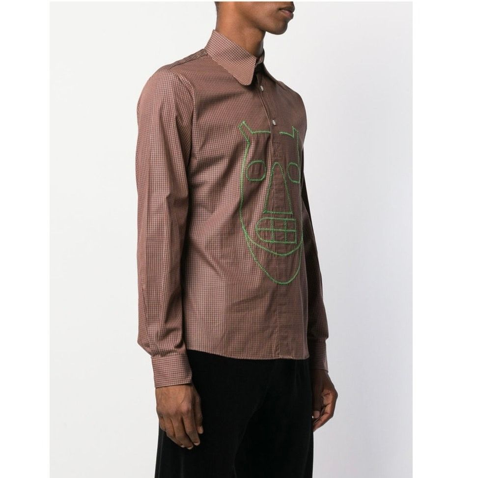 Walter Van Beirendonck Walter Van Beirendonck 2003/04's Pixidust checked shirt sz L Size US L / EU 52-54 / 3 - 1 Thumbnail