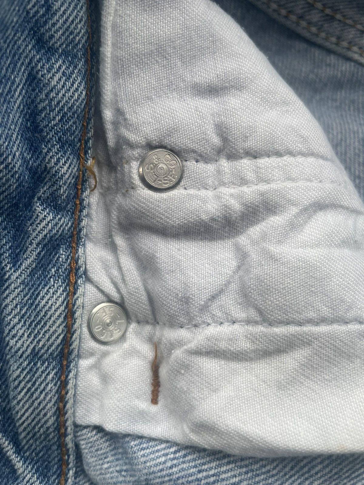 Levi's × Vintage Vintage 1991 Levis 501XX e Faded Distressed Size US 30 / EU 46 - 21 Thumbnail