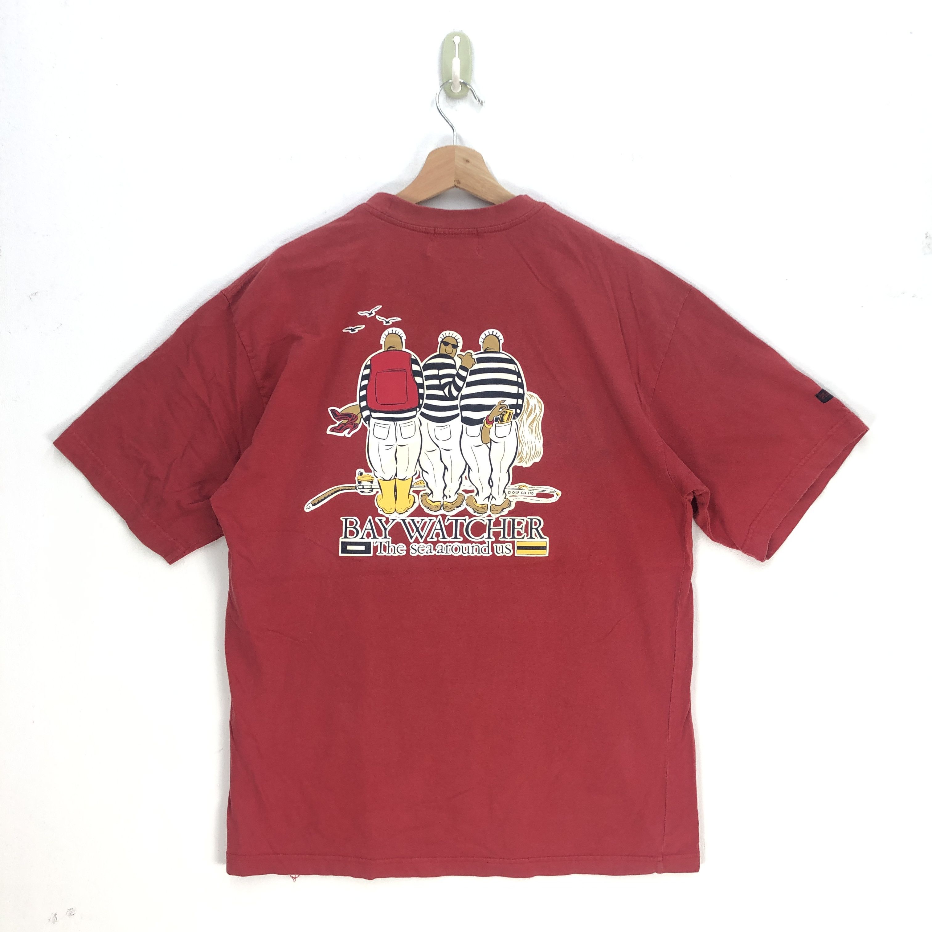 Vintage Vintage Bay Watcher 1981 T Shirt Bitch Whore Kidnapped Tees Size US L / EU 52-54 / 3 - 2 Thumbnail