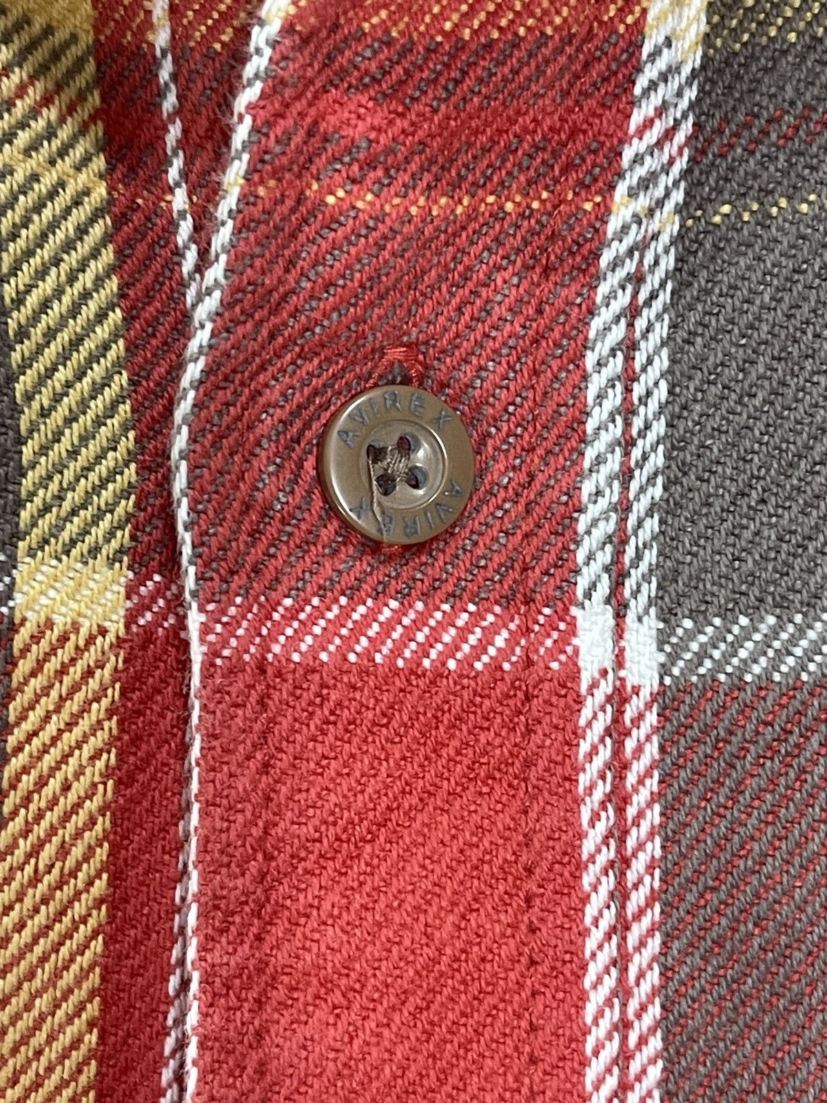Avirex × Flannel Avirex USA Flannel Work Shirt Size L Size US L / EU 52-54 / 3 - 7 Thumbnail