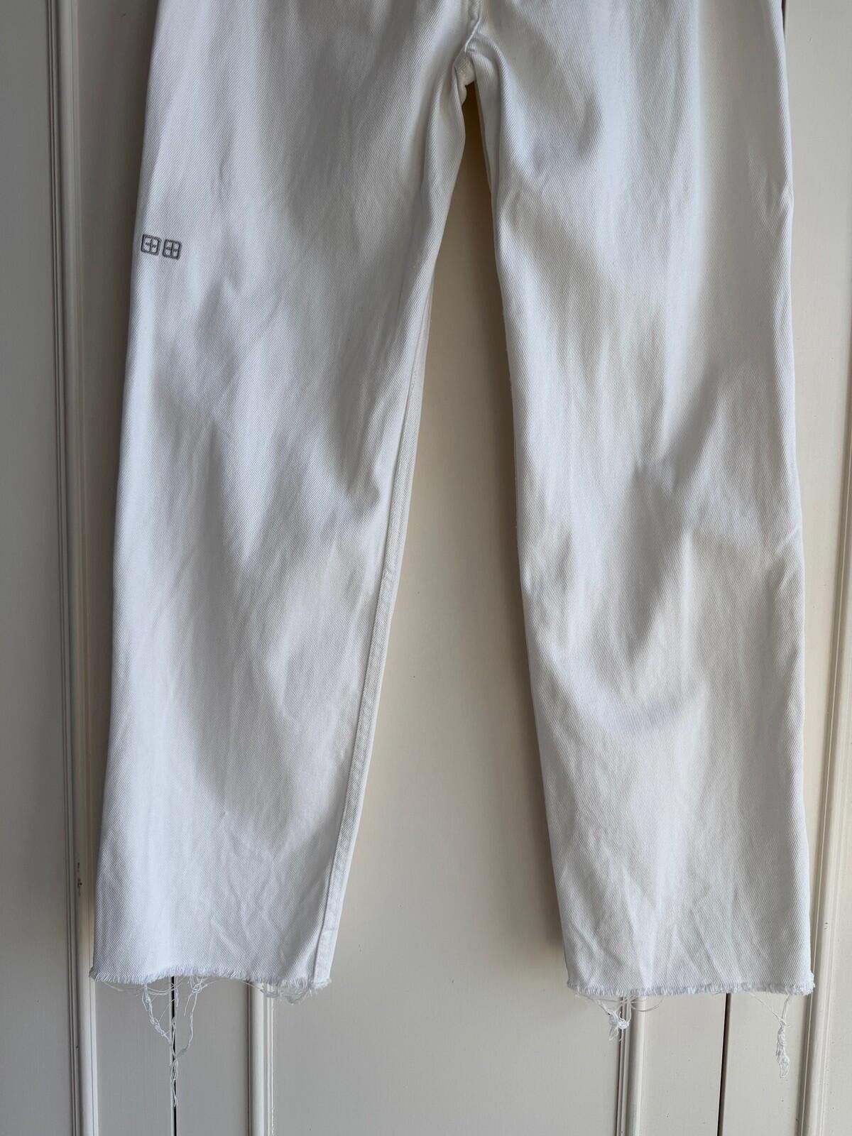 Ksubi new ksubi womens denim jean brooklyn blanc sliced white 29 m Size 29" - 8 Thumbnail
