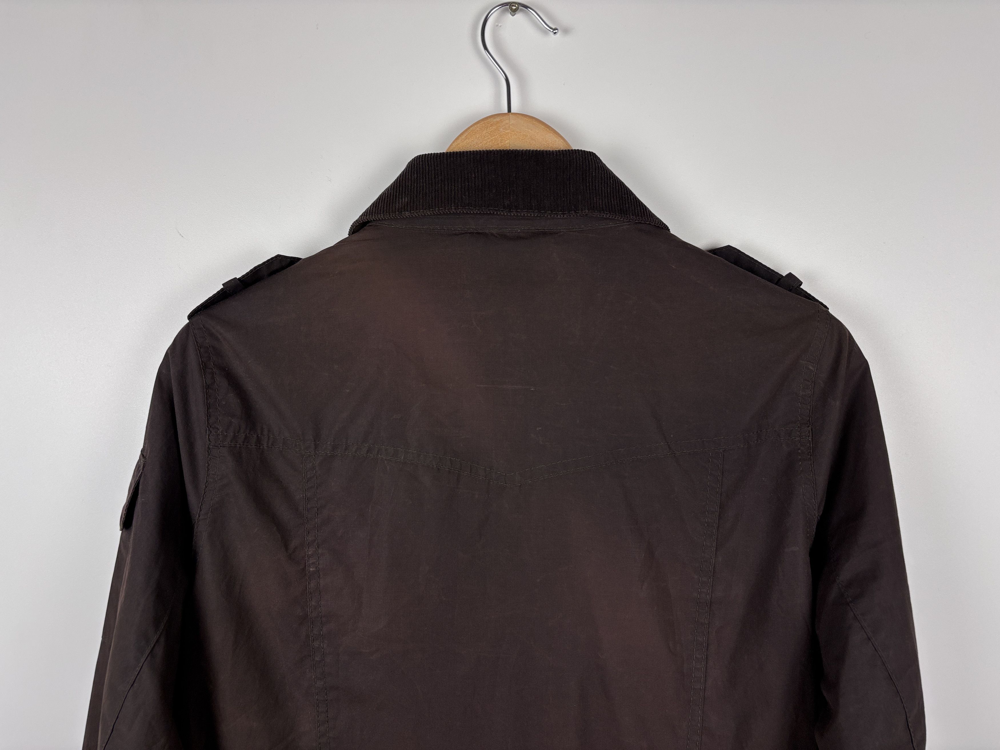 Barbour Barbour Explorer Waxed Belted Jacket Brown UK 16 / US 12 Size XL / US 12-14 / IT 48-50 - 5 Thumbnail