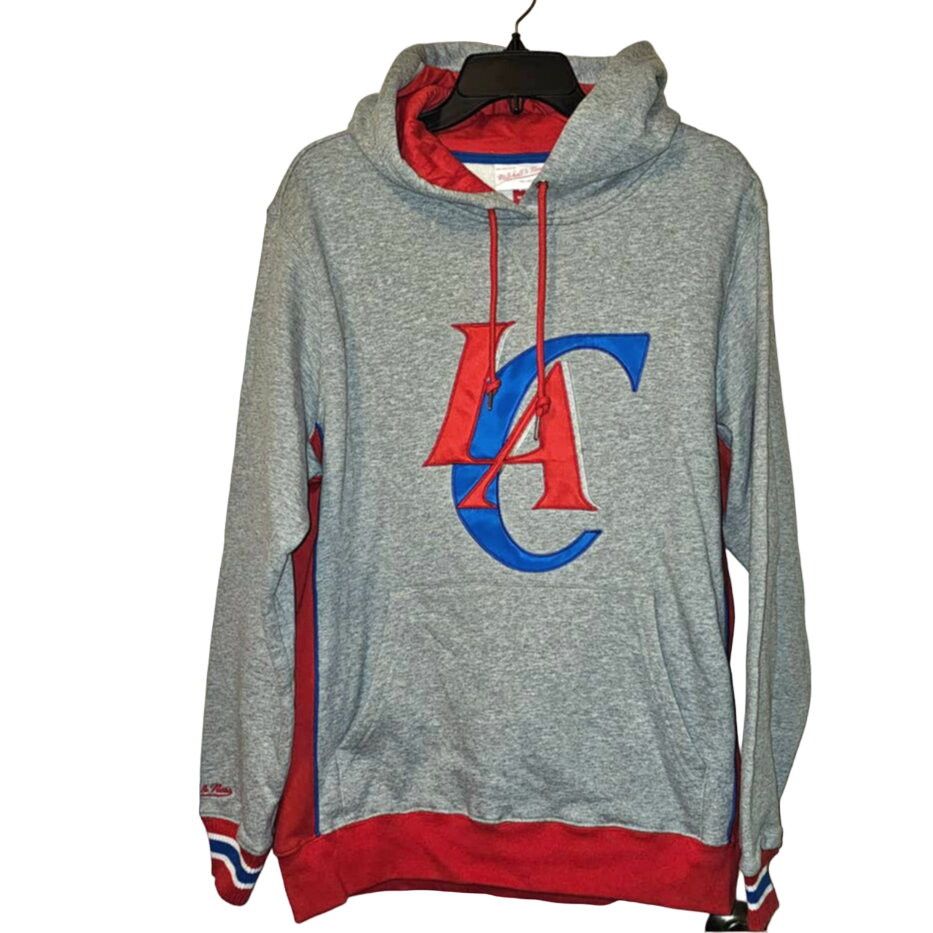 Mitchell & Ness New UO Mitchell & Ness LA Clippers Premium Fleece Hoodie Size US M / EU 48-50 / 2 - 5 Thumbnail