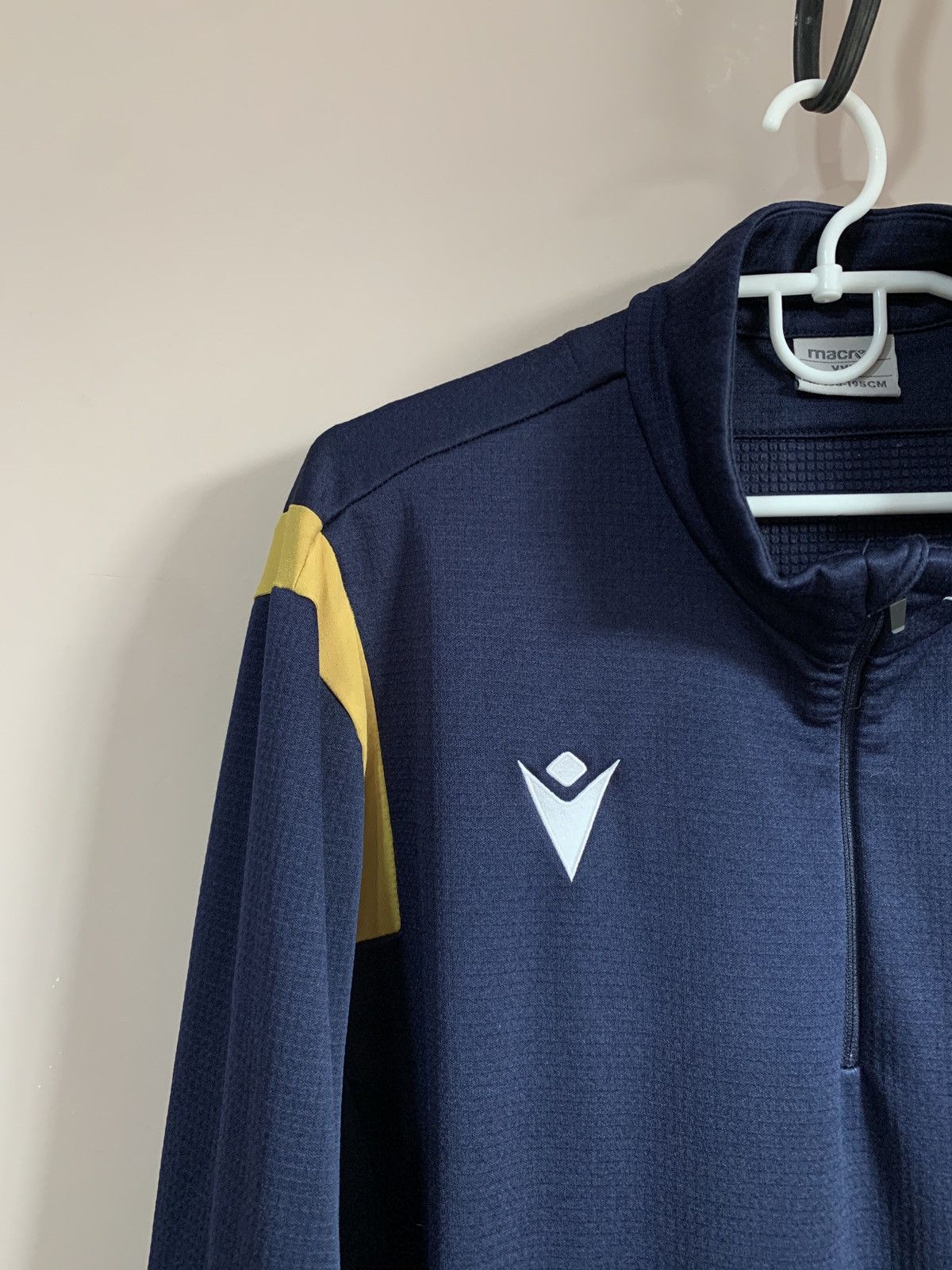 Macron Scotland 1/3 Zip Training Rugby Union Sweatshirt Macron XXL Size US XXL / EU 58 / 5 - 3 Thumbnail