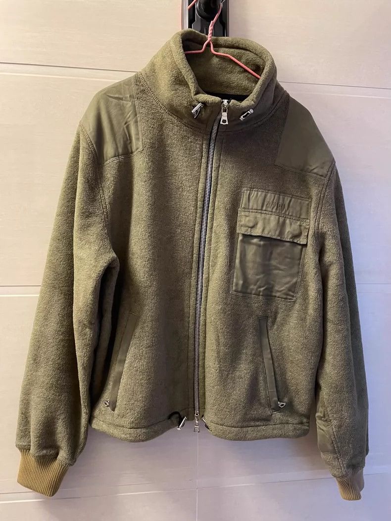 Amiri Amiri 21fw military stitching wool fleece jacket 2501-Nexta Size US S / EU 44-46 / 1 - 1 Thumbnail