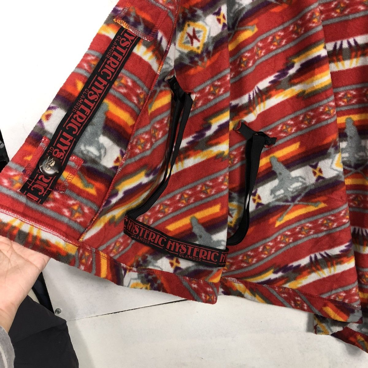 Hysteric Glamour 🔥RICH RED FULL PRINT DESIGN CLOAKS HYSTERIC GLAMOUR Size US L / EU 52-54 / 3 - 21 Thumbnail