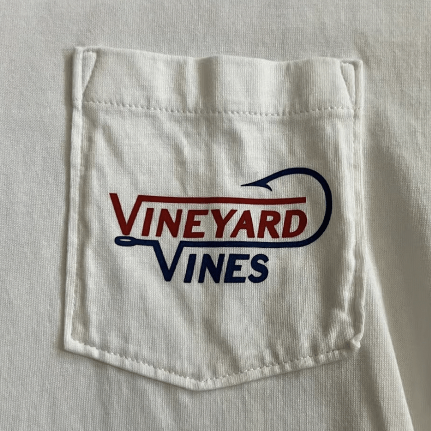 Vineyard Vines Vineyard Vines Mens Hook Navy and Red T Shirt Size US M / EU 48-50 / 2 - 4 Thumbnail