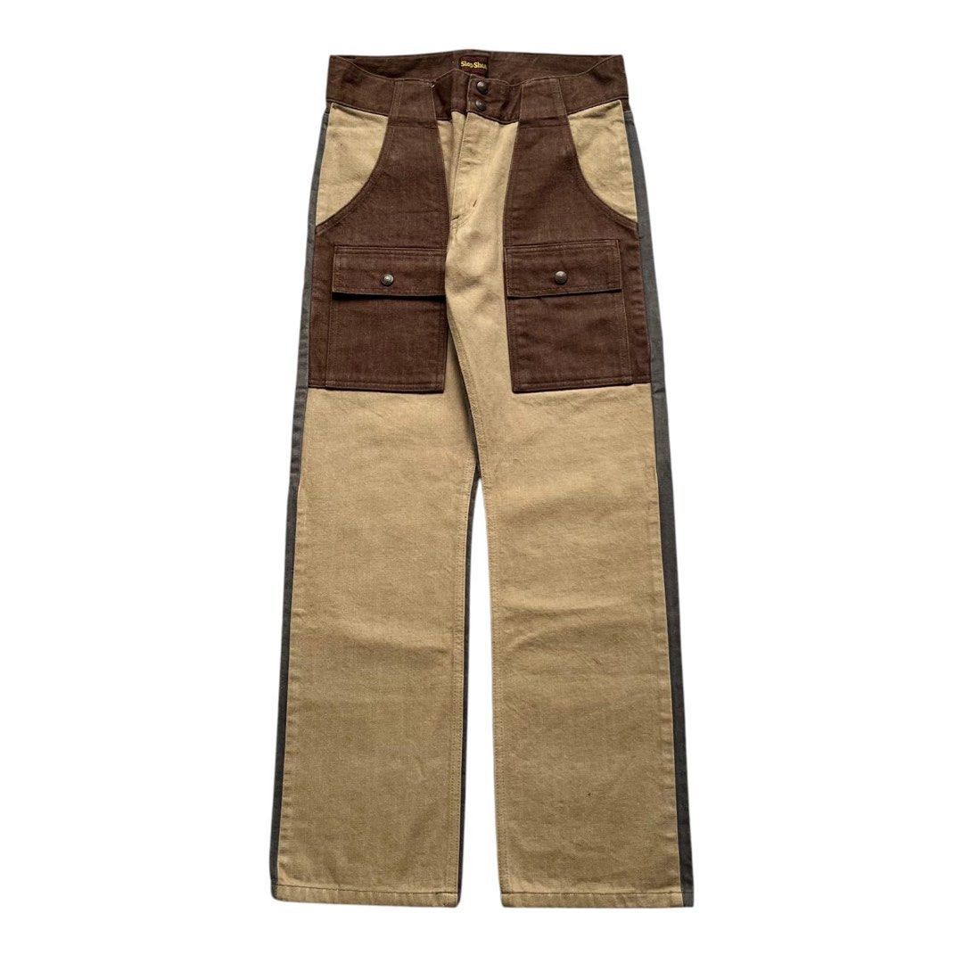 Japanese Brand Slap Shot Fatig Multipocket Denim Pants Japan Size US 32 / EU 48 - 1 Thumbnail