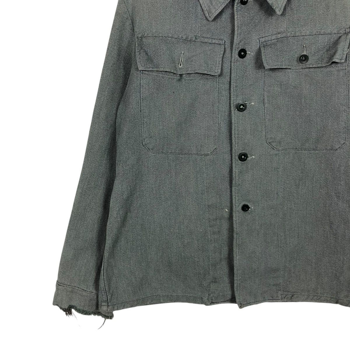 Vintage 🔥VINTAGE CHORE WORK MILITARY JACKET BUZZ RICKSONS Size US M / EU 48-50 / 2 - 6 Thumbnail