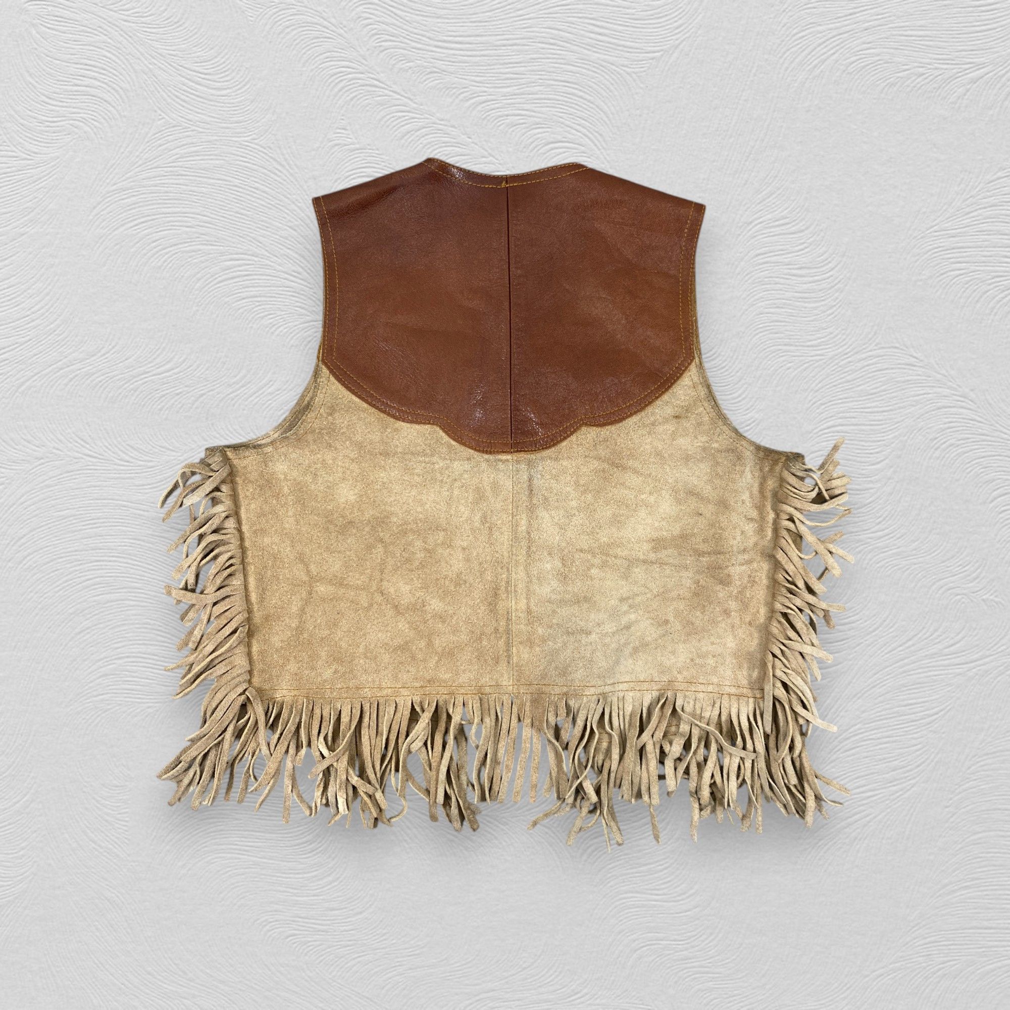 Japanese Brand Vintage Leather Vest - J383 Size US XS / EU 42 / 0 - 2 Thumbnail