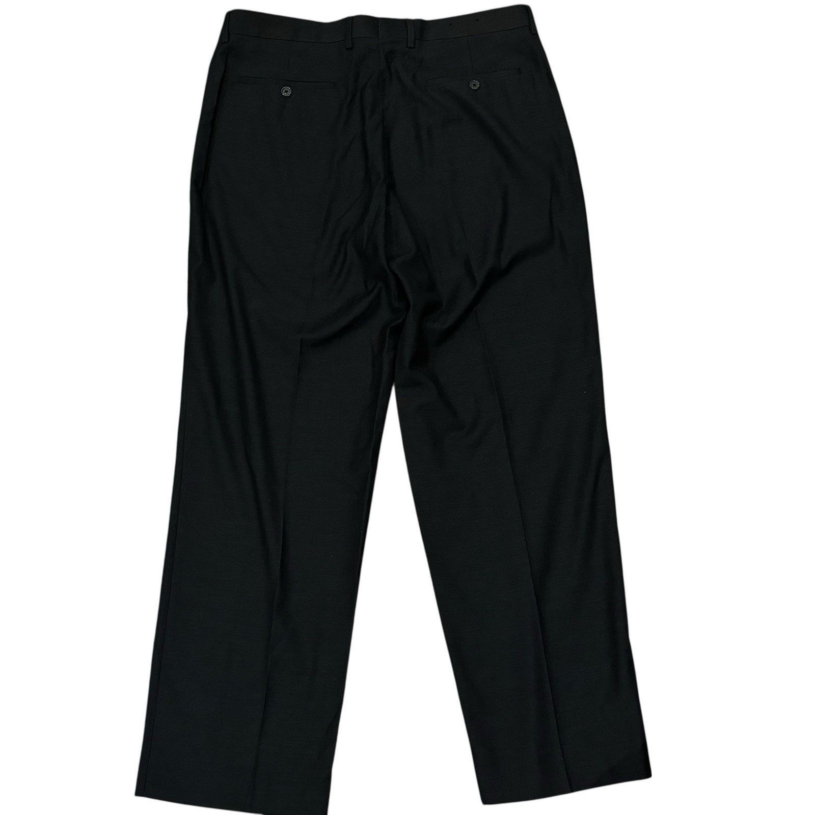 Other Trump Signature Dress Pants Flat Front Wool Blend Gray 36x32 Size US 36 / EU 52 - 2 Thumbnail