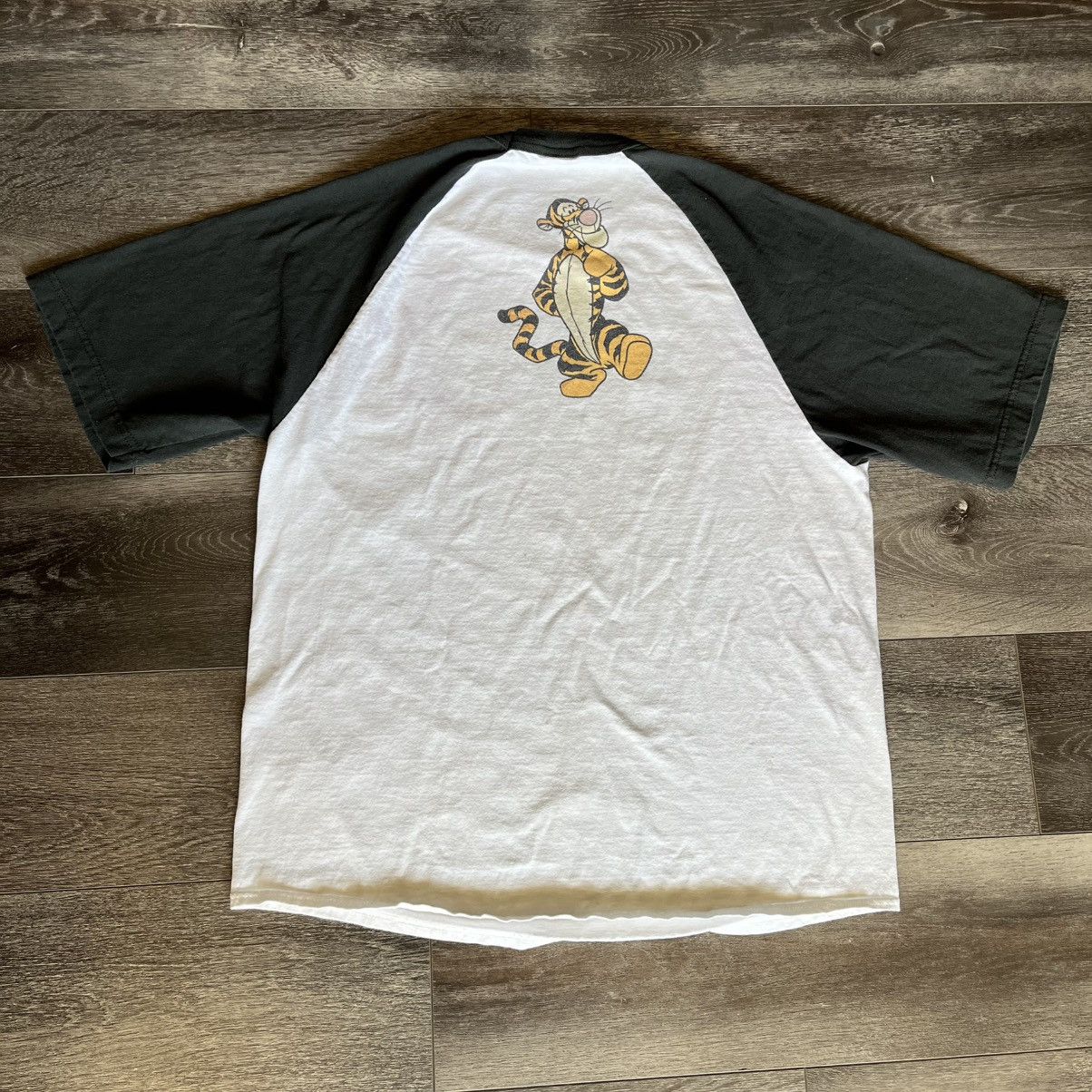 Disney Vintage Y2K Disney Tigger Raglan Baseball 68 Longsleeve Tee Size US M / EU 48-50 / 2 - 1 Thumbnail