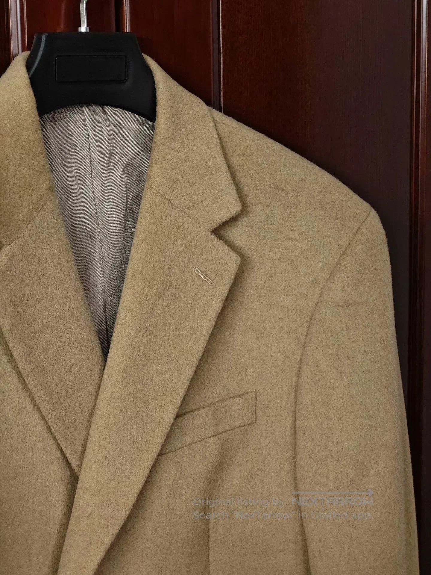 Japanese Brand Custom Camel Hair Casual Blazer. Size US L / EU 52-54 / 3 - 2 Thumbnail