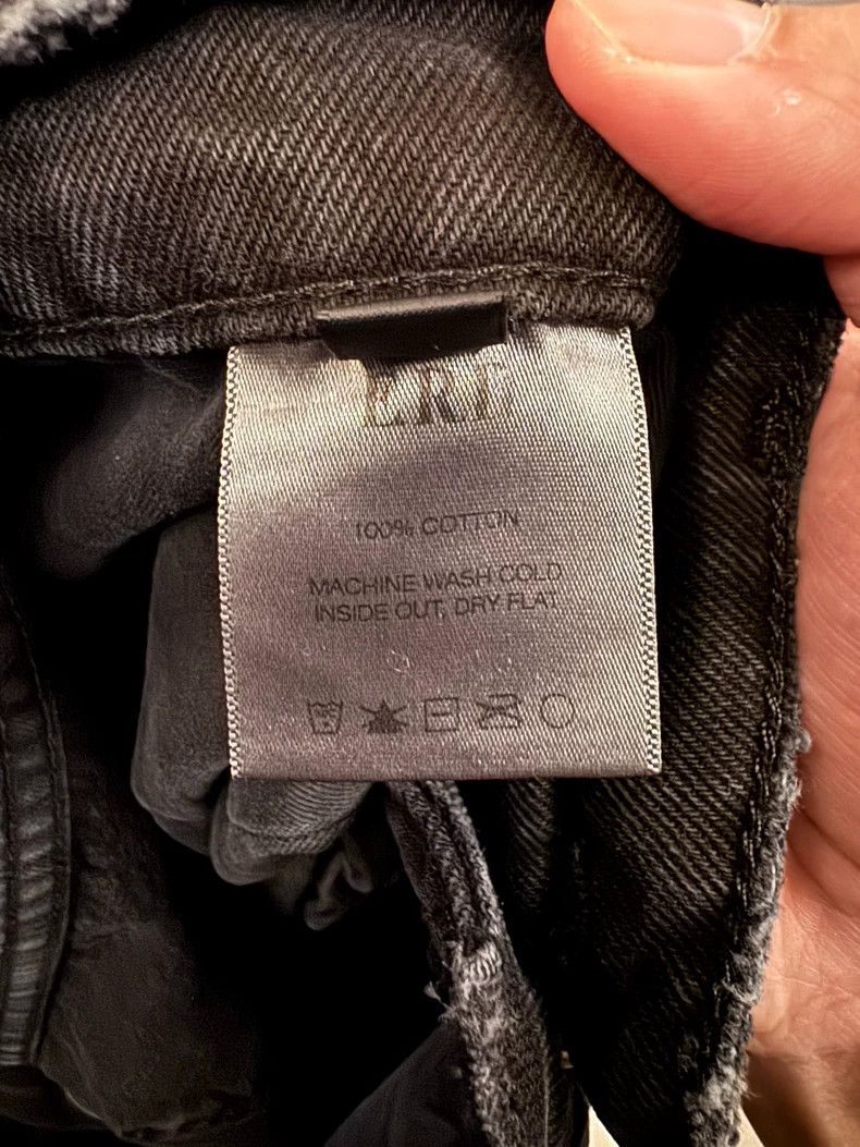 Enfants Riches Deprimes Enfants Riches Deprimes Washed Black Skinny Jeans 2501-Nex Size US 36 / EU 52 - 6 Thumbnail
