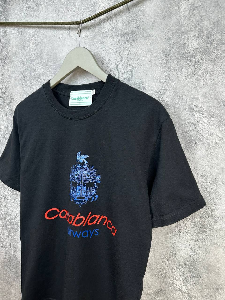 Casablanca Casablanca Tennis Club Graphic Crest Logo T-Shirt Black SS Size US S / EU 44-46 / 1 - 5 Thumbnail