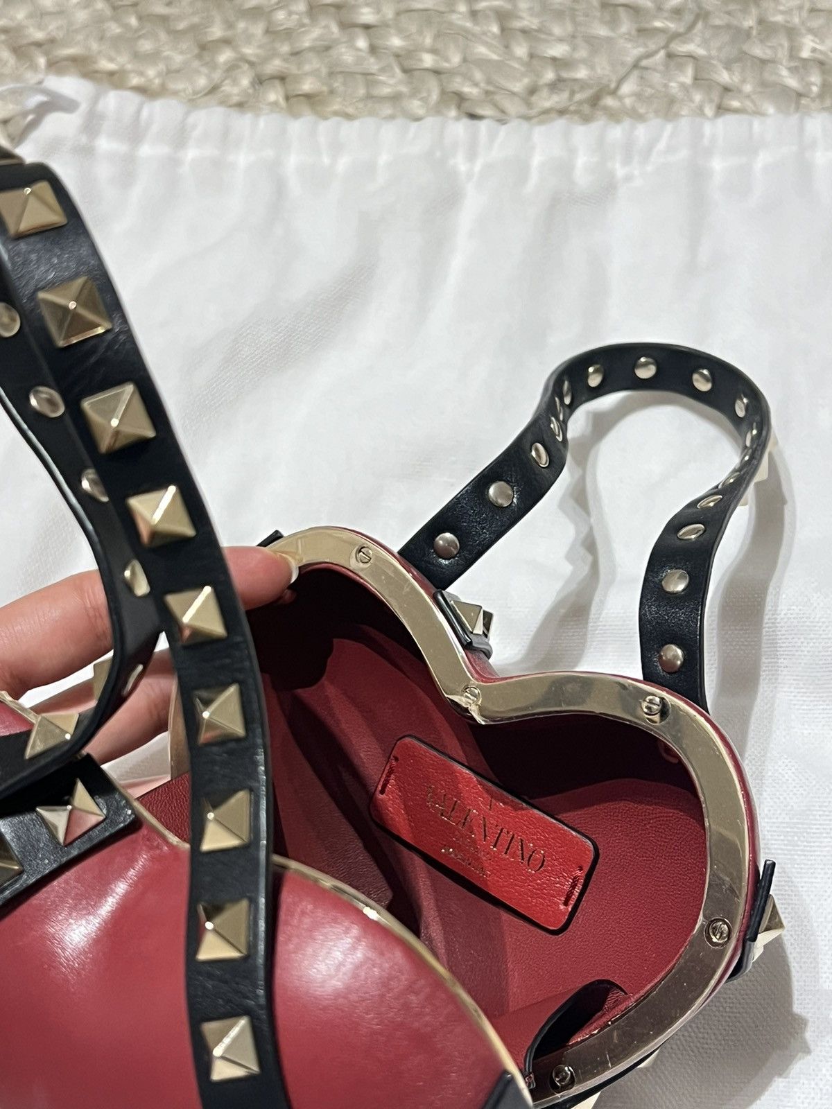 Valentino Valentino “Rockstud Heart” Bag Size ONE SIZE - 4 Thumbnail