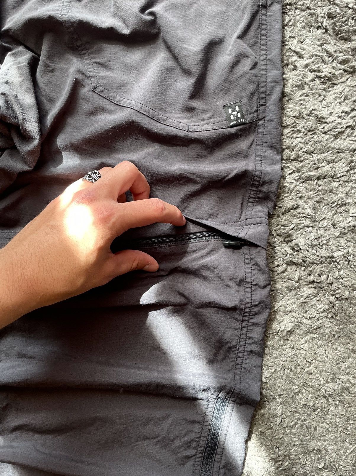 Haglofs Haglofs Pants Gorpcore Outdoor Streetwear Logo Rare Size US 35 - 17 Thumbnail