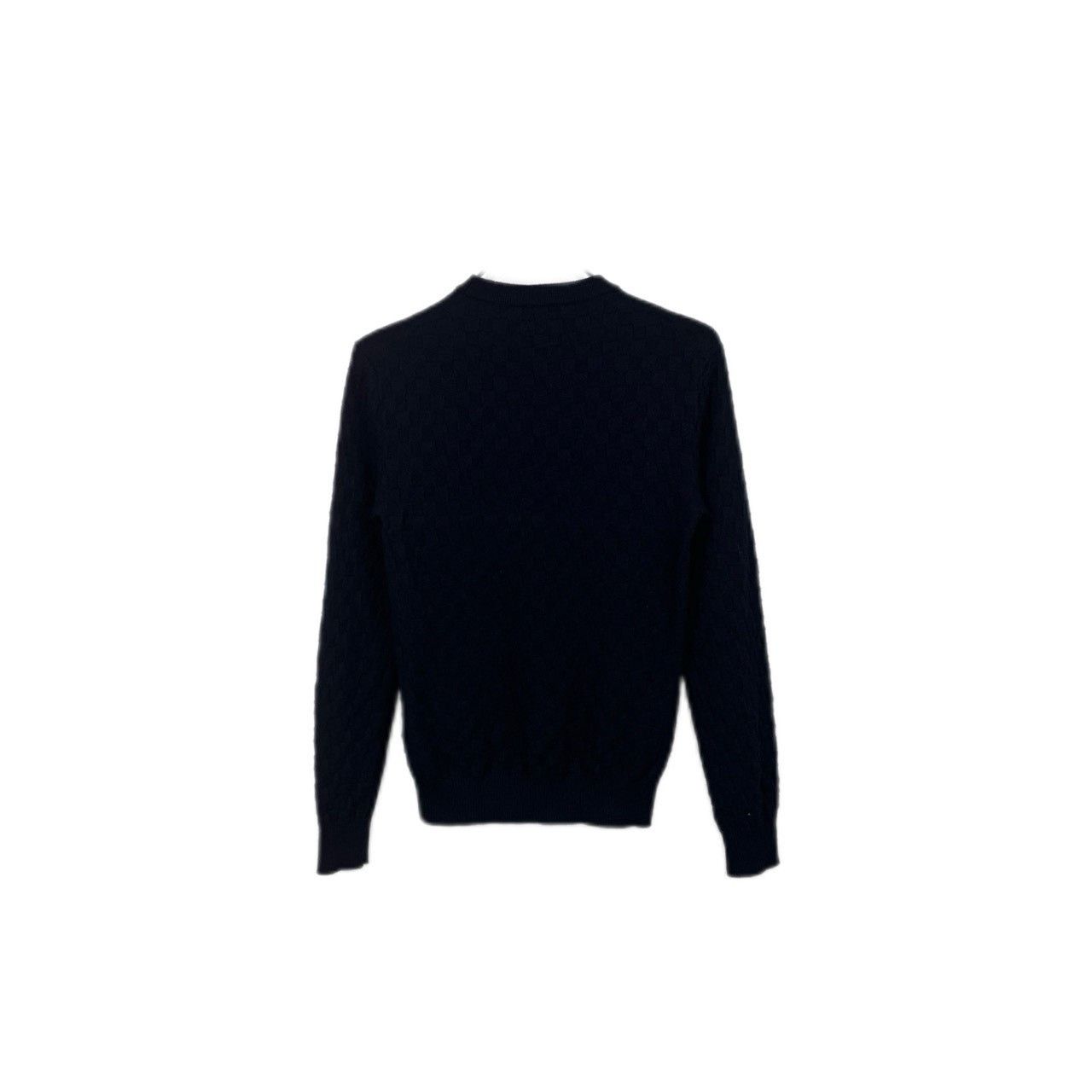 Louis Vuitton Louis Vuitton Black square pattern wool sweater Nextarrow-2 Size US XS / EU 42 / 0 - 2 Thumbnail