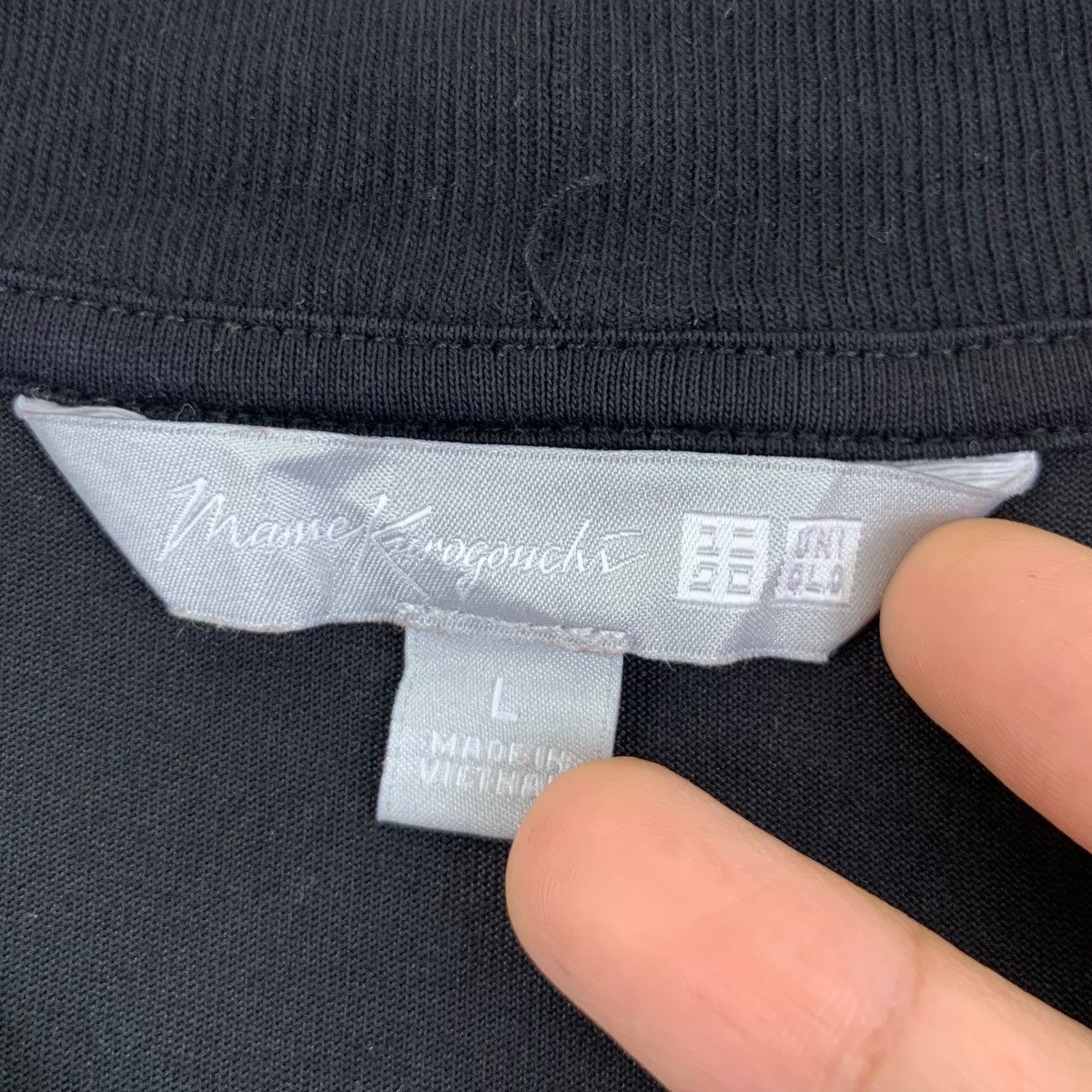Uniqlo UNIQLO x MAME KUROGOUCHI Minimalist Design Airism Tee Shirt Size L / US 10 / IT 46 - 4 Thumbnail