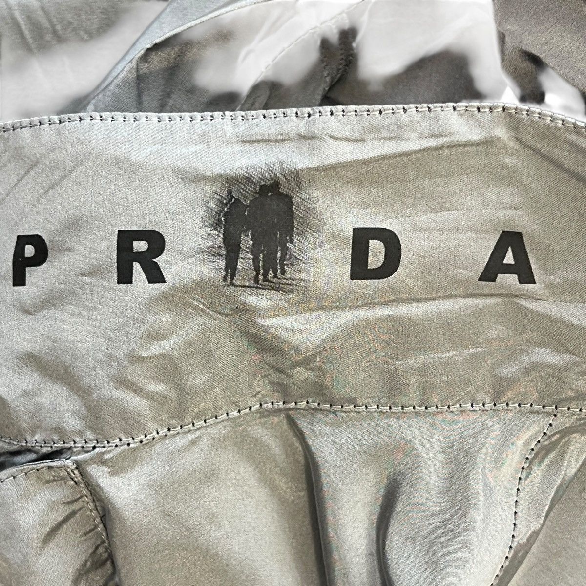 Prada PRADA 22AW RAF SIMONS Silk All In One Triangle Jumpsuit Size US 32 / EU 48 - 5 Thumbnail