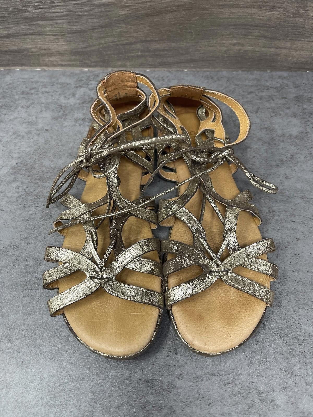 Kenneth Cole Gentle Souls Gladiator Sandals Womens Size 7.5 Kenneth Cole Size US 7.5 / IT 37.5 - 3 Thumbnail